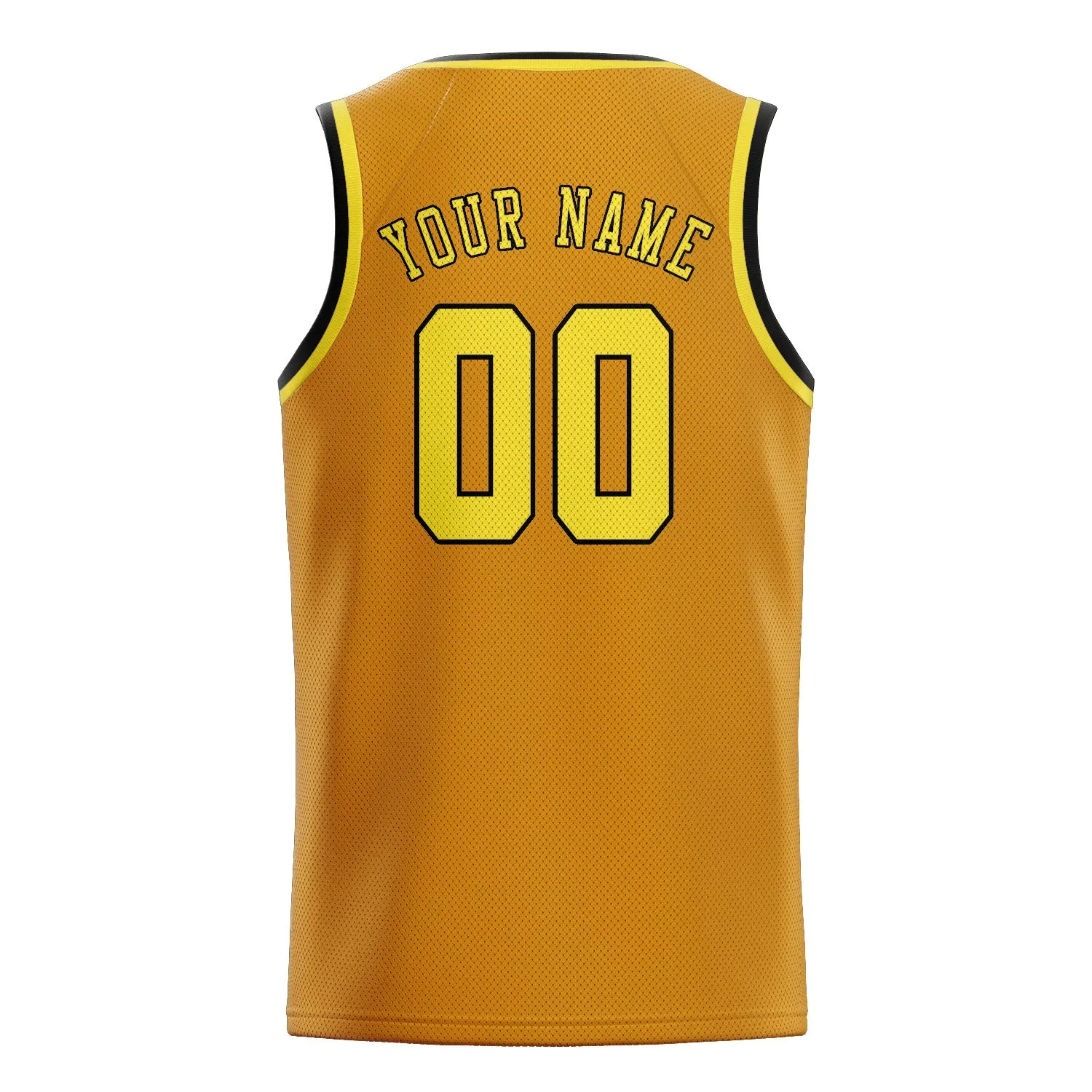 Custom Yellow Light Yellow Basketball Jersey sold by Tailorly product image thumbnail 2