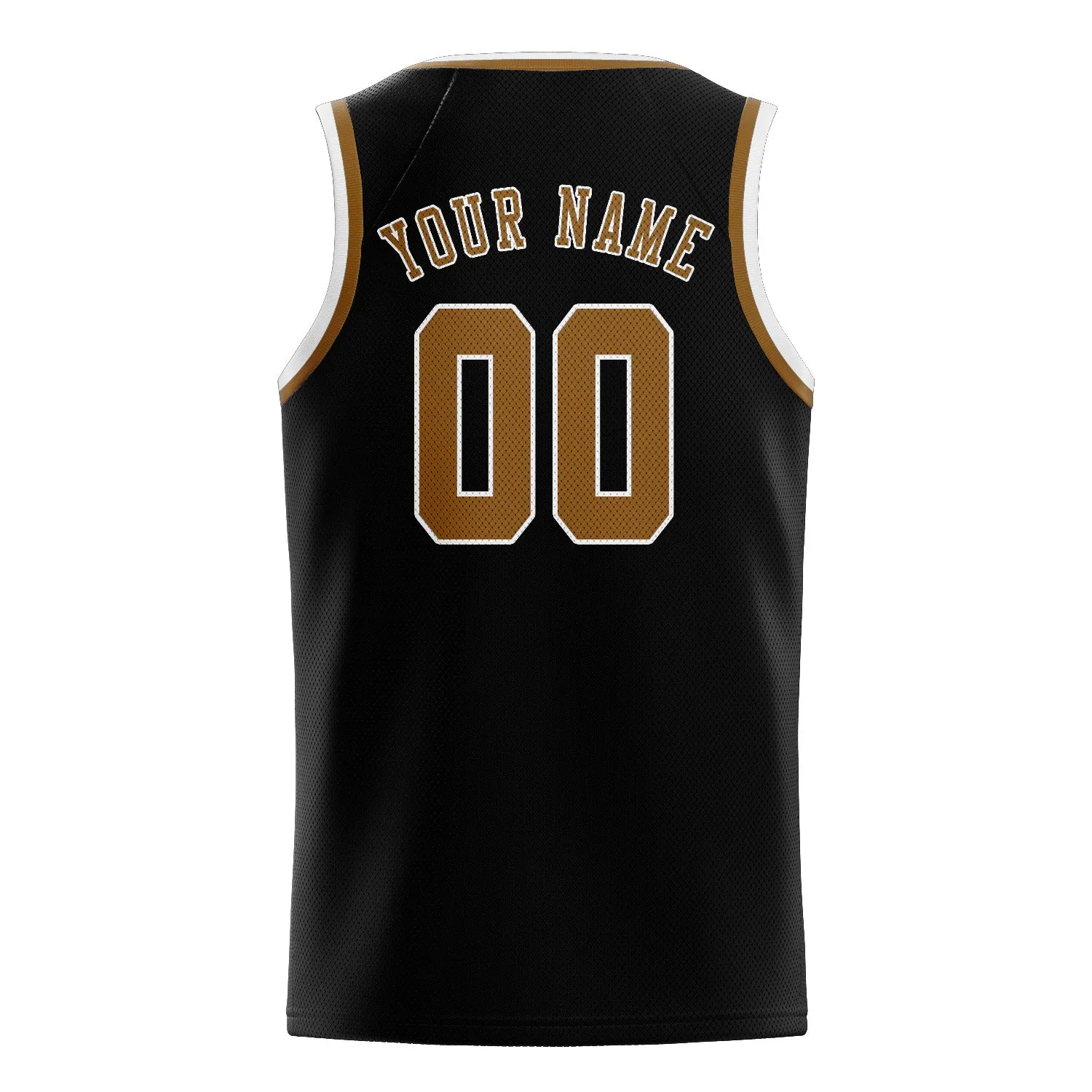 Custom Black Khaki Basketball Jersey sold by Tailorly product image thumbnail 2