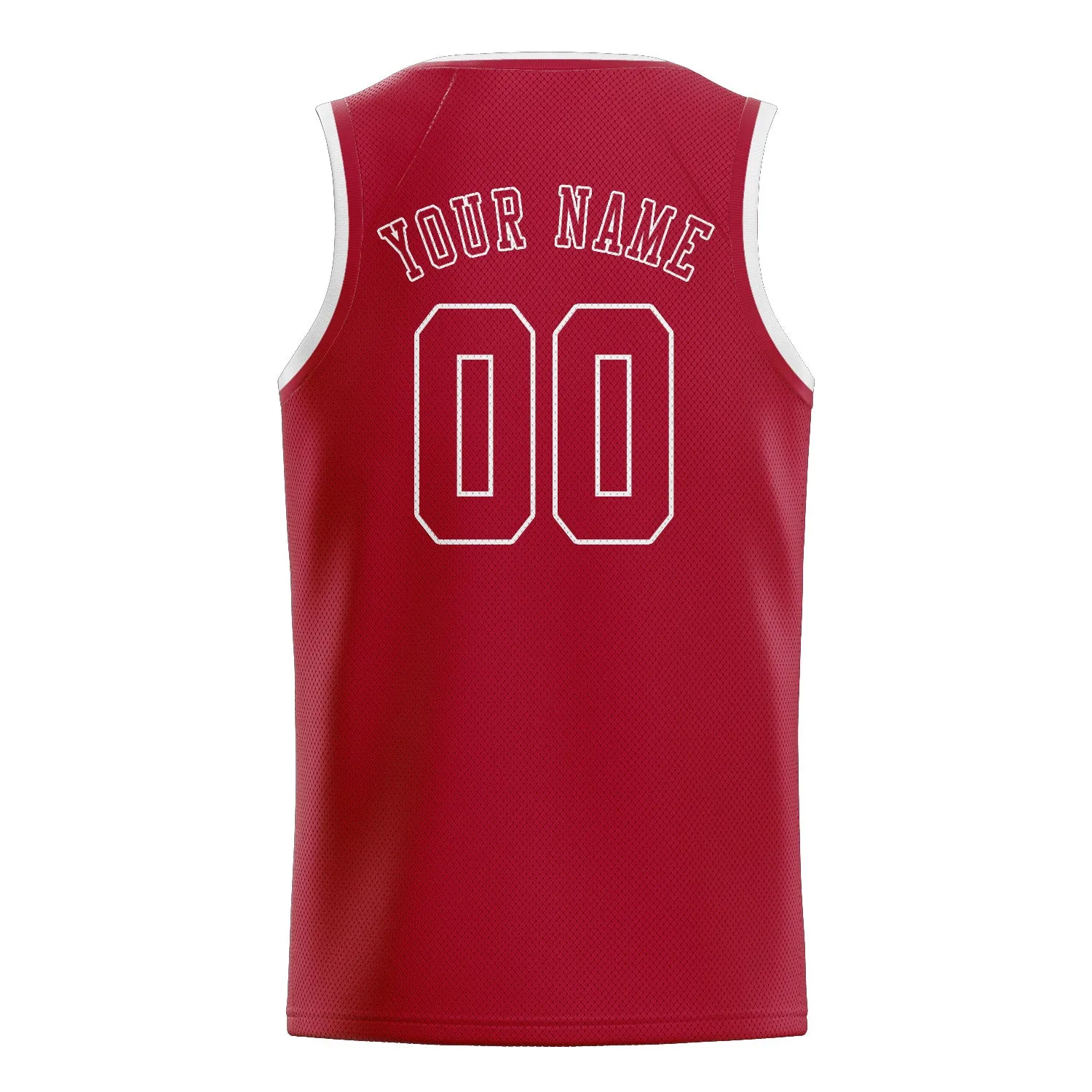 Custom Red Red Basketball Jersey sold by Tailorly product image thumbnail 2