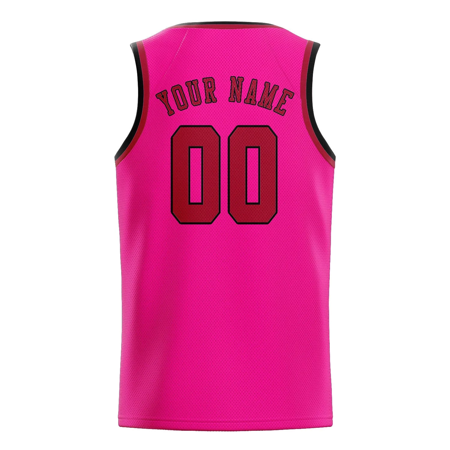 Custom Pink Red Basketball Jersey sold by Tailorly product image thumbnail 2