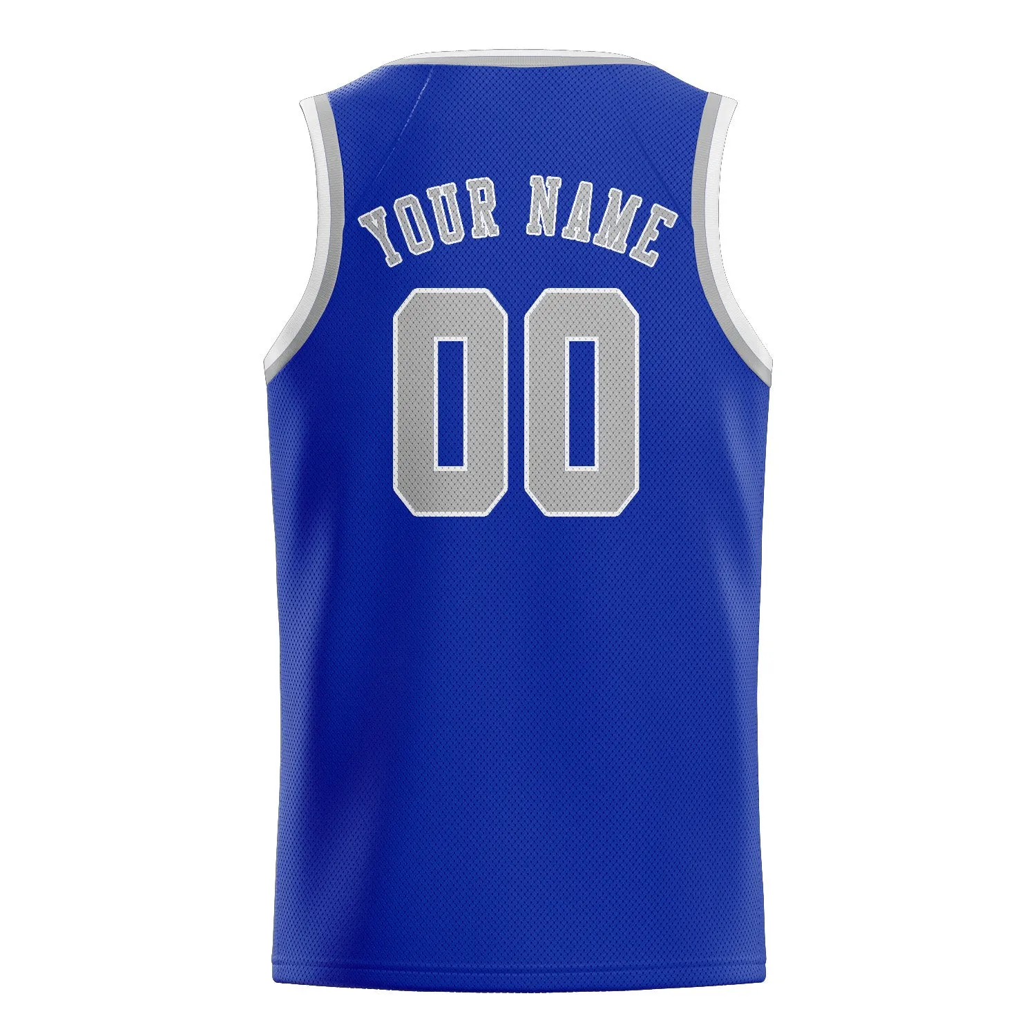 Custom Sky Blue Gray Basketball Jersey sold by Tailorly product image thumbnail 2