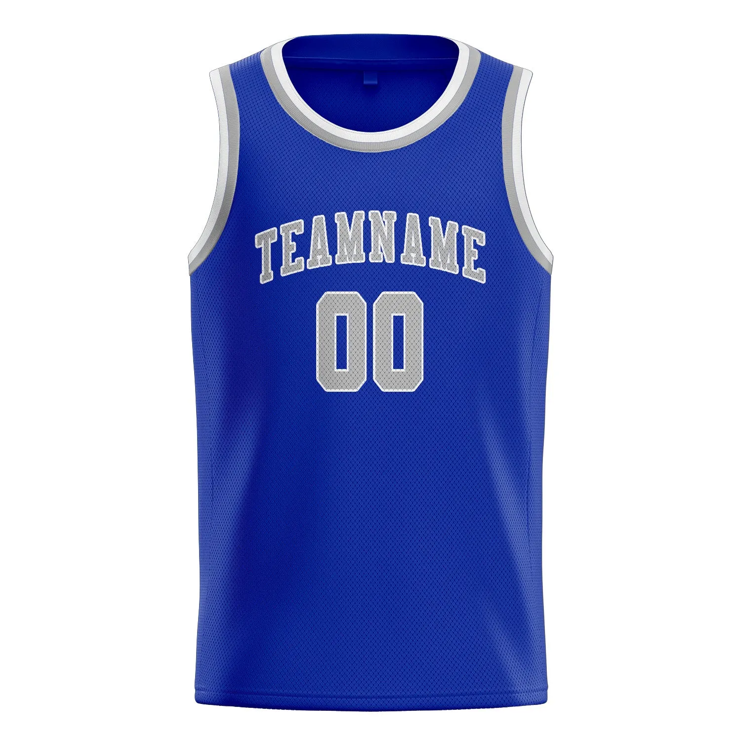 Custom Sky Blue Gray Basketball Jersey sold by Tailorly product image thumbnail 3