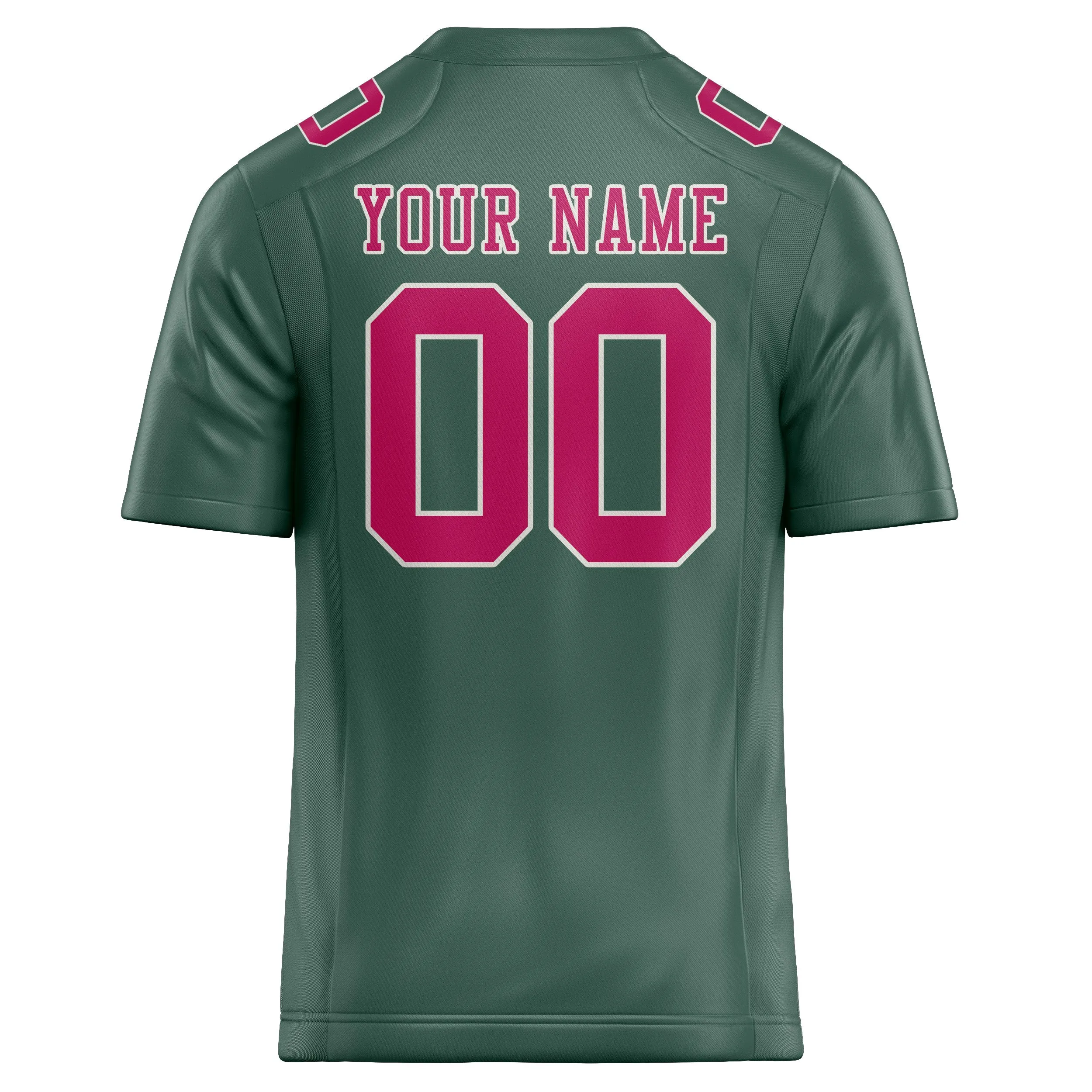 Custom Blue Green Pink Football Jersey sold by Tailorly product image thumbnail 3