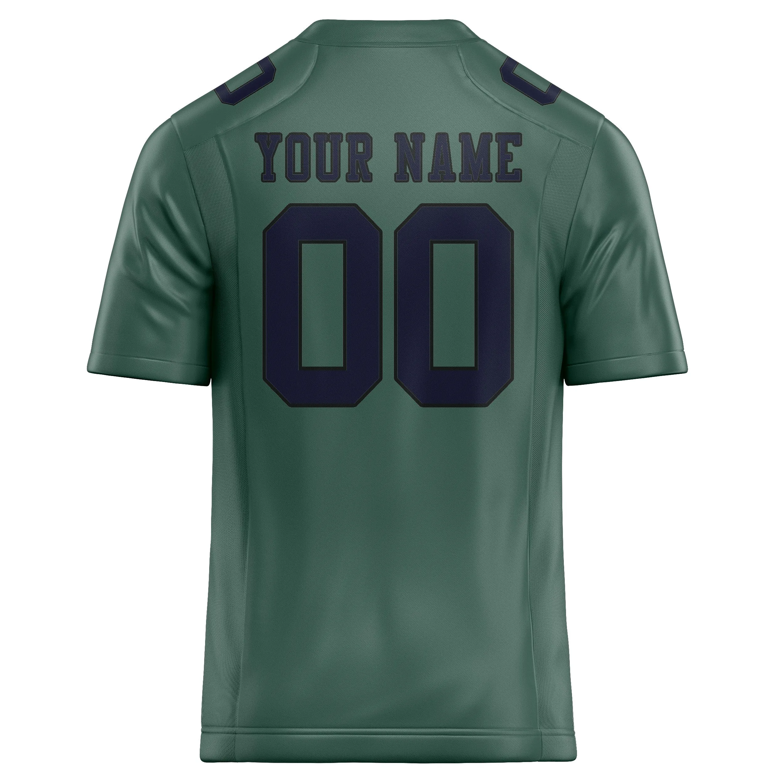 Custom Blue Green Navy Football Jersey sold by Tailorly product image thumbnail 3