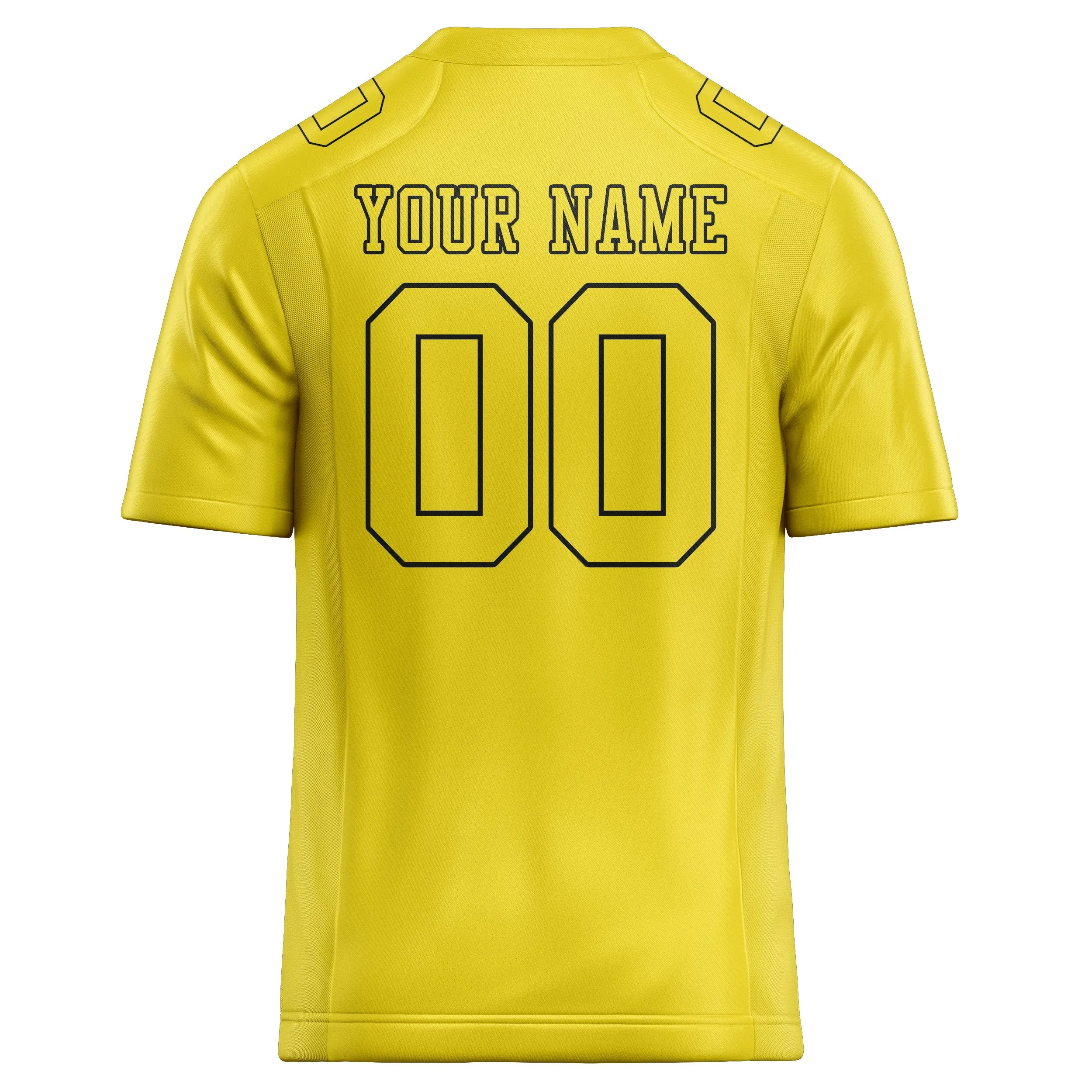 Custom Light Yellow Light Yellow Football Jersey sold by Tailorly product image thumbnail 3