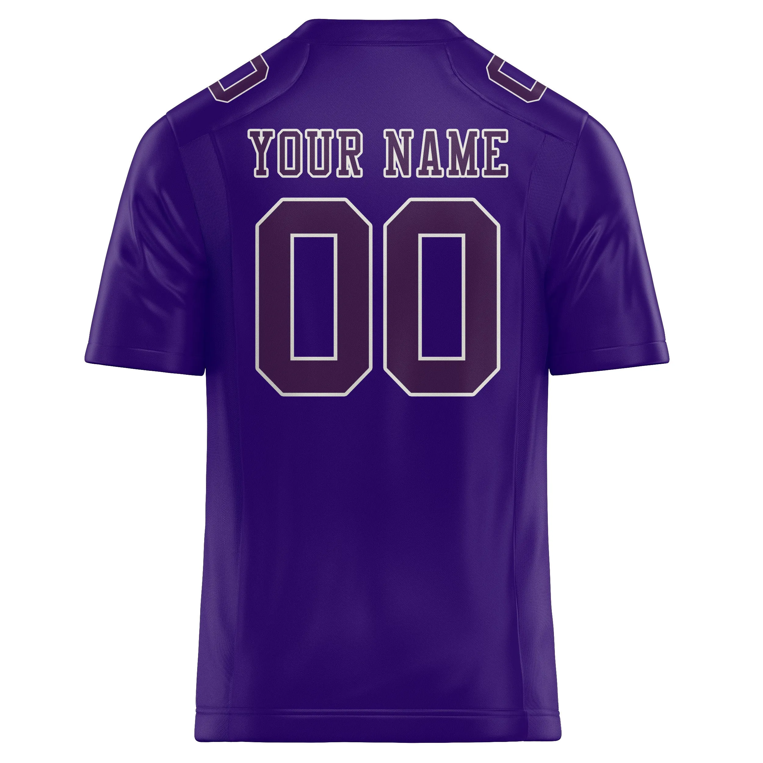 Custom Light Purple Purple Football Jersey sold by Tailorly product image thumbnail 3