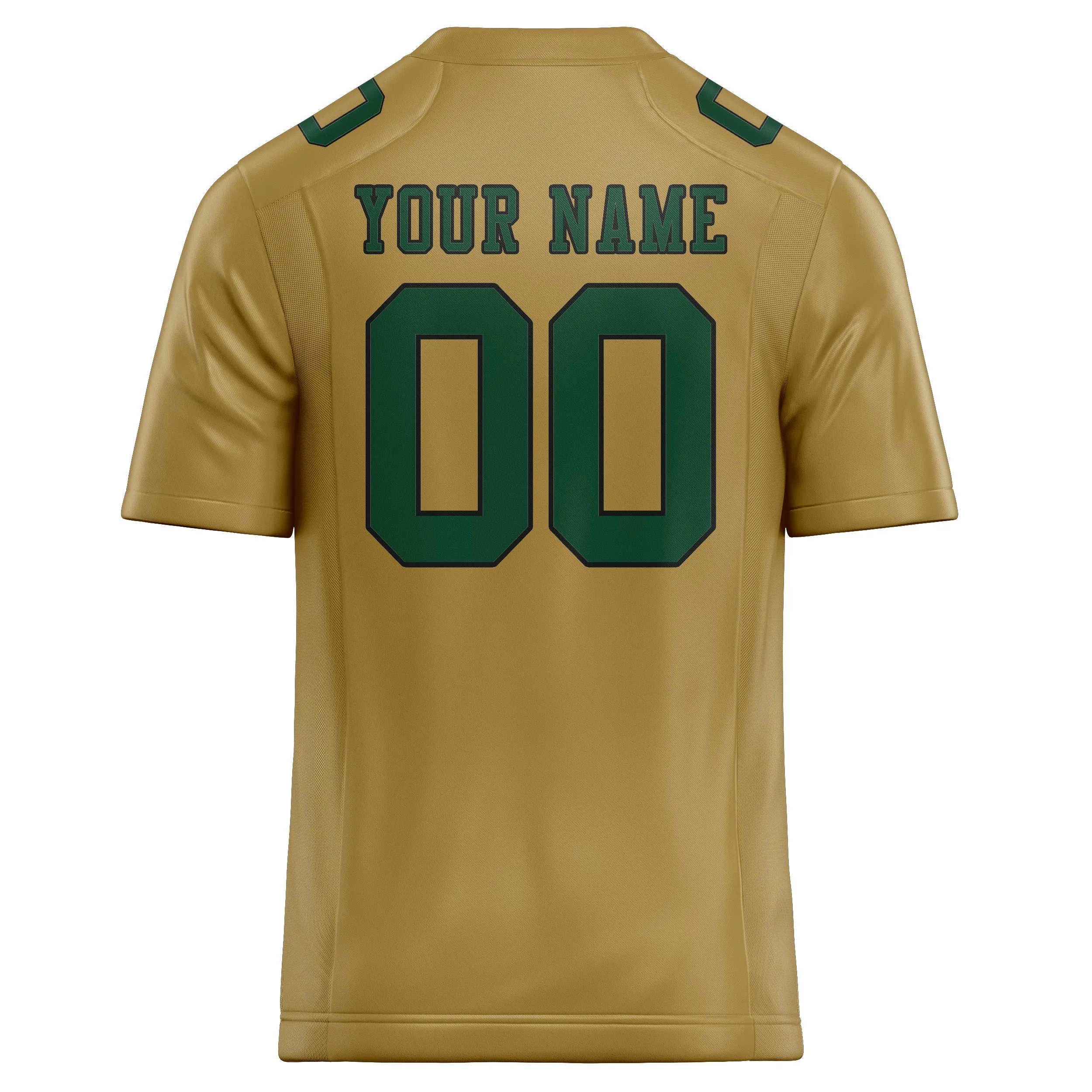 Custom Khaki Green Football Jersey sold by Tailorly product image thumbnail 3