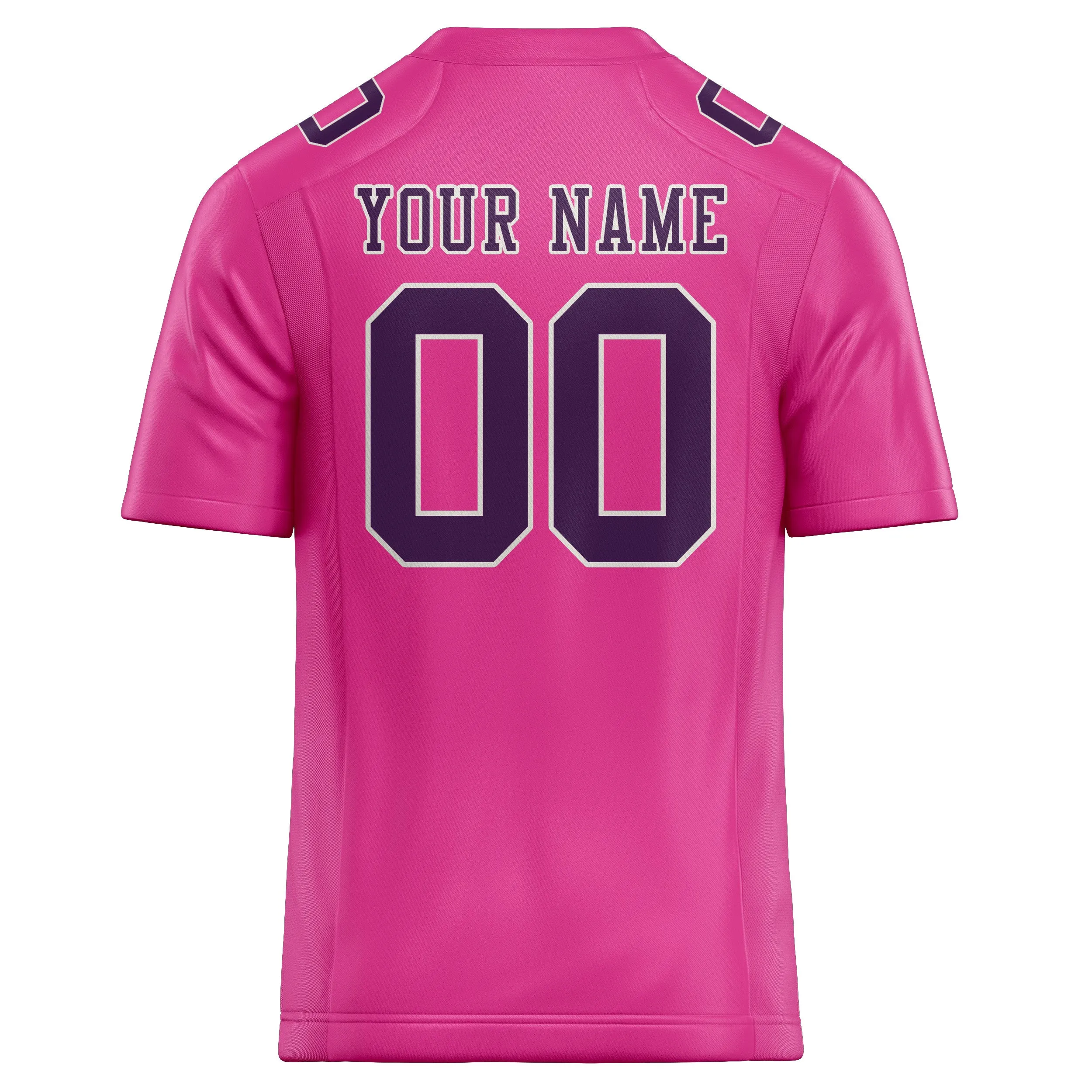 Custom Pink Purple Football Jersey sold by Tailorly product image thumbnail 3