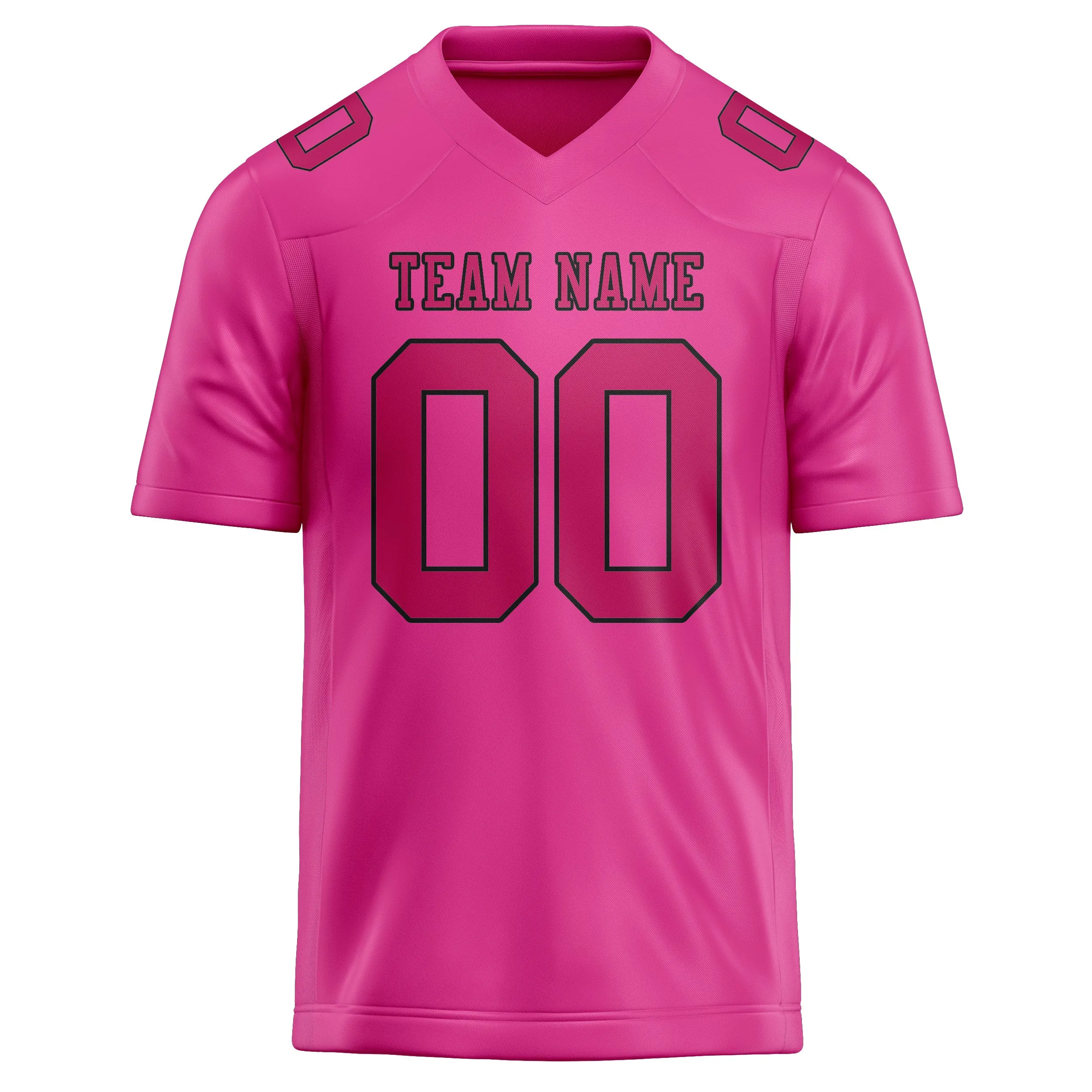 Custom Pink Pink Football Jersey sold by Tailorly product image thumbnail 2