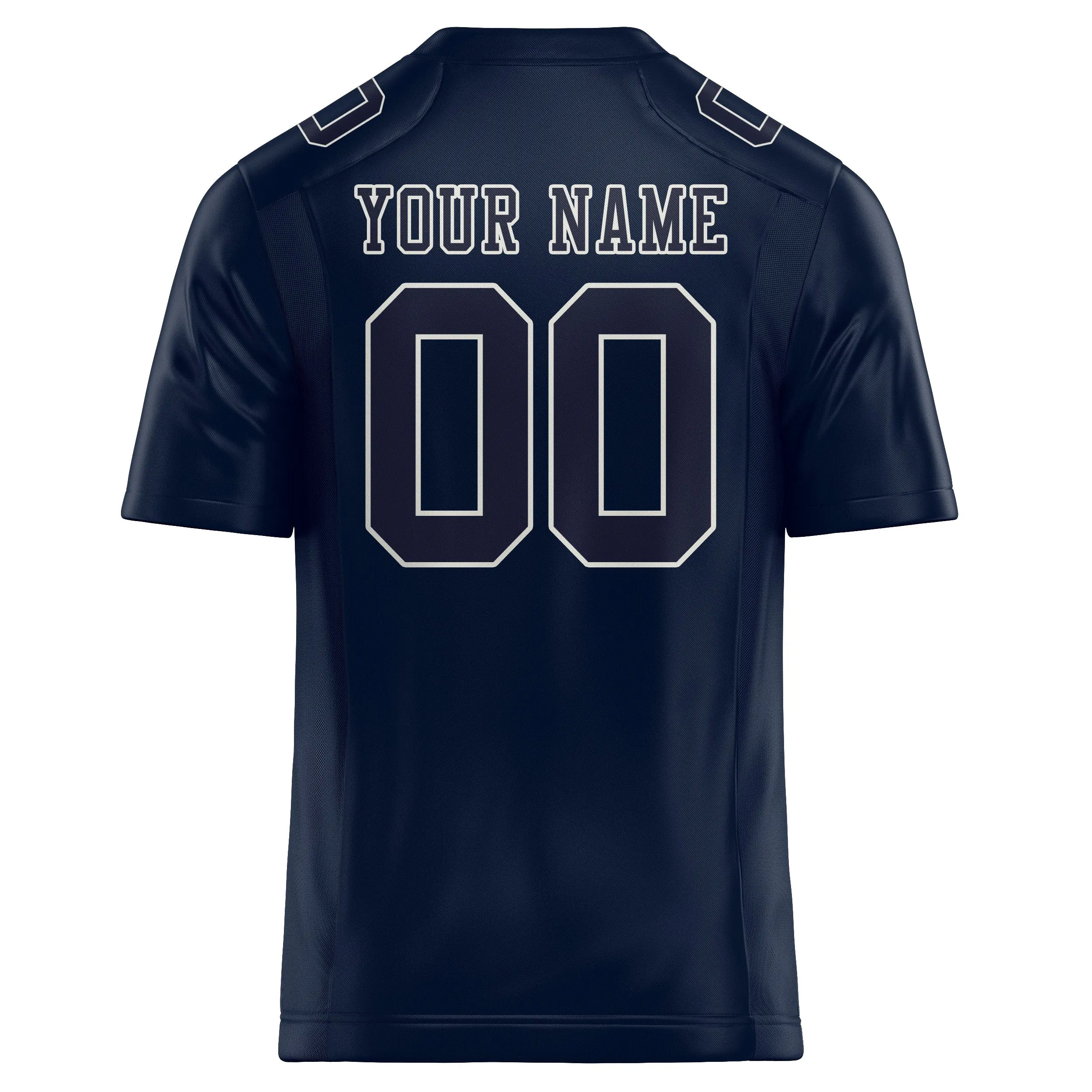 Custom Navy Navy Football Jersey sold by Tailorly product image thumbnail 3