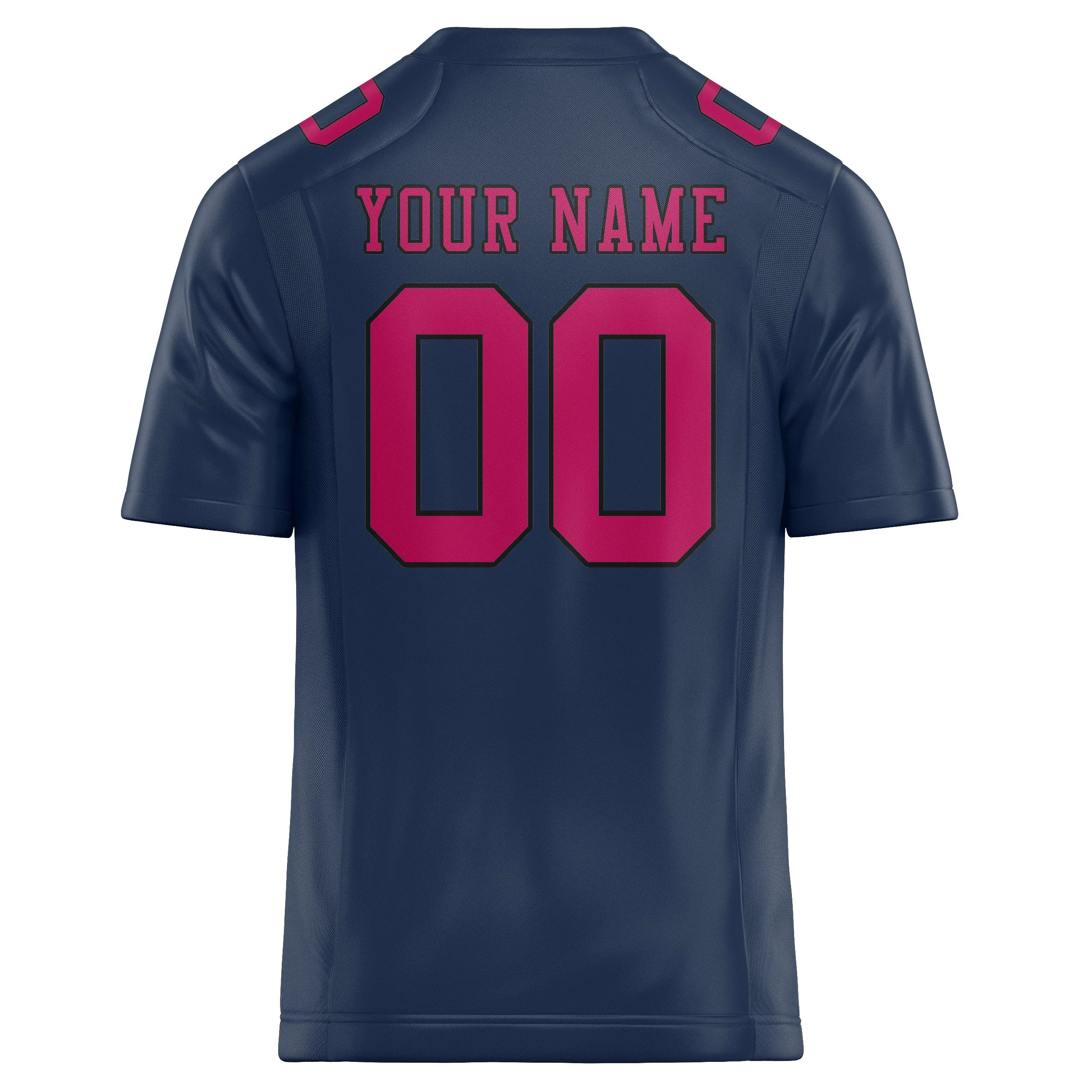 Custom Blue Pink Football Jersey sold by Tailorly product image thumbnail 3
