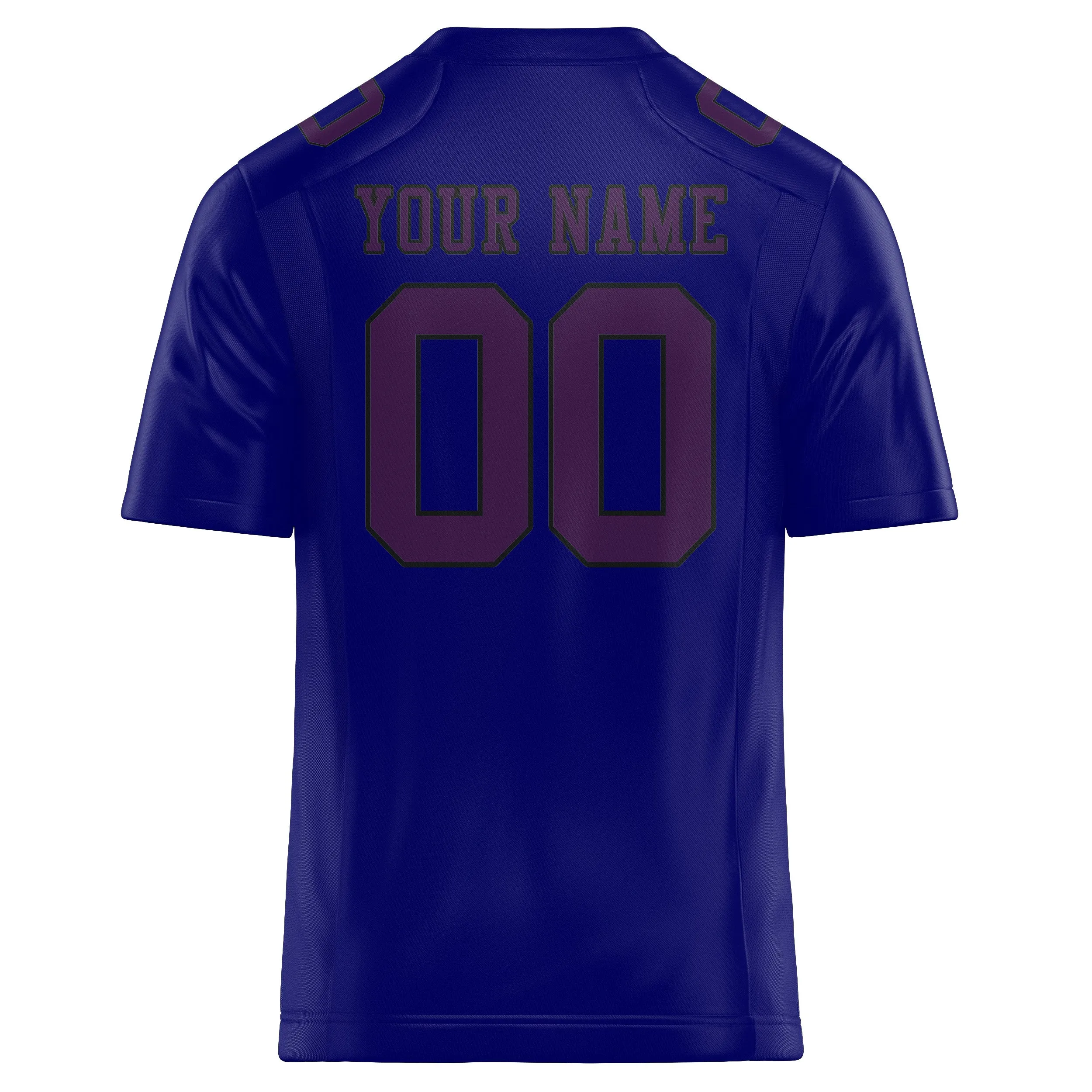Custom Sky Blue Purple Football Jersey sold by Tailorly product image thumbnail 3