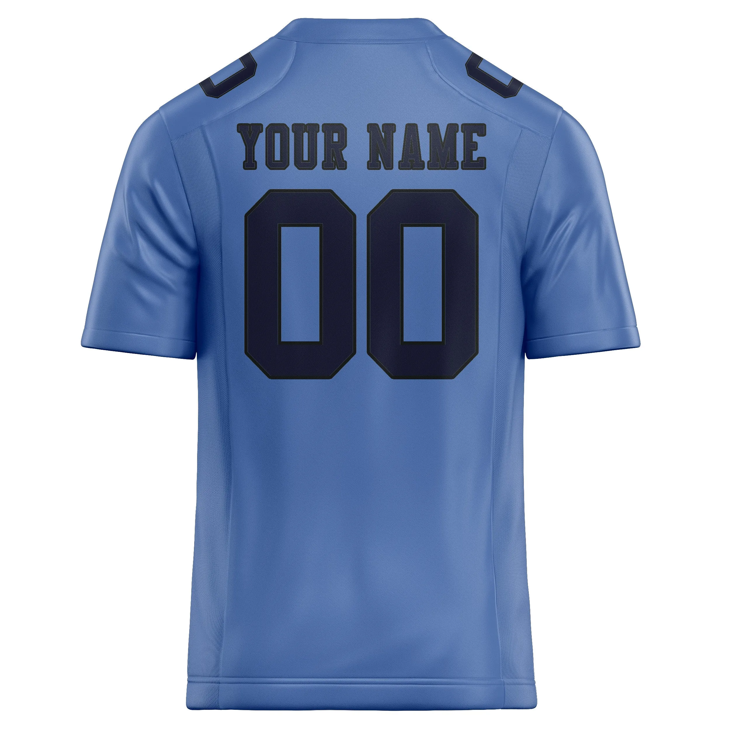 Custom Light Blue Navy Football Jersey sold by Tailorly product image thumbnail 3