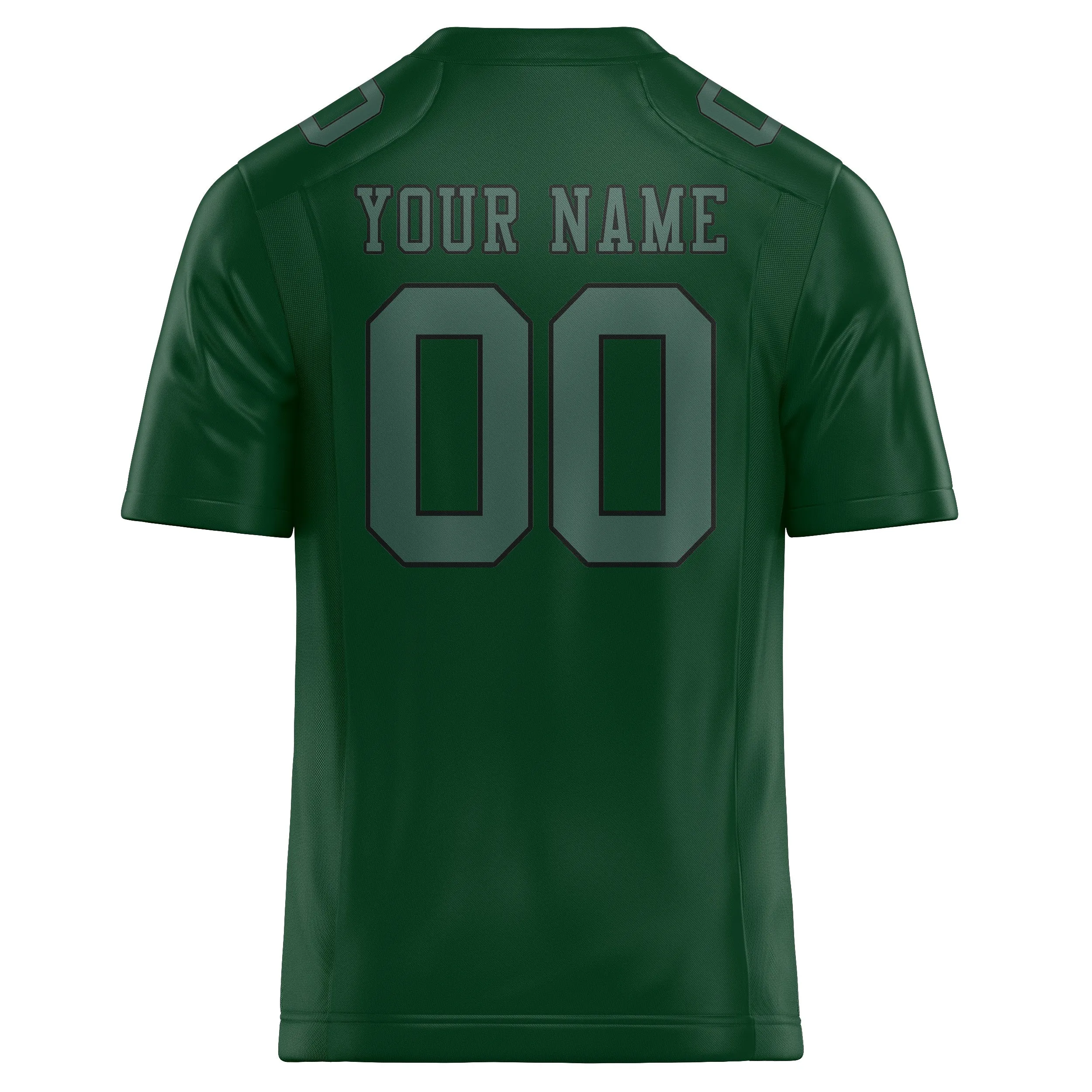 Custom Green Blue Green Football Jersey sold by Tailorly product image thumbnail 3