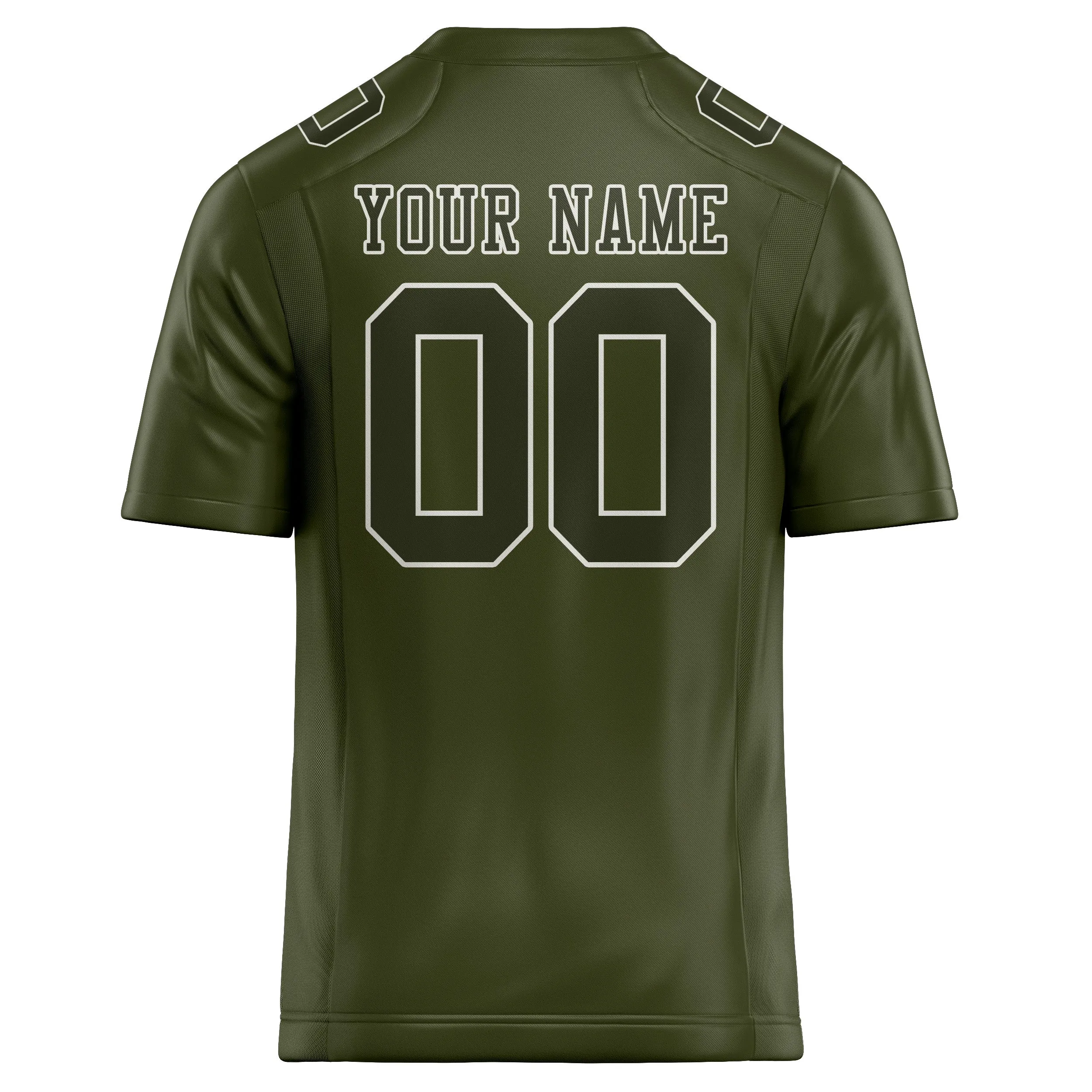 Custom Olive Olive Football Jersey sold by Tailorly product image thumbnail 3