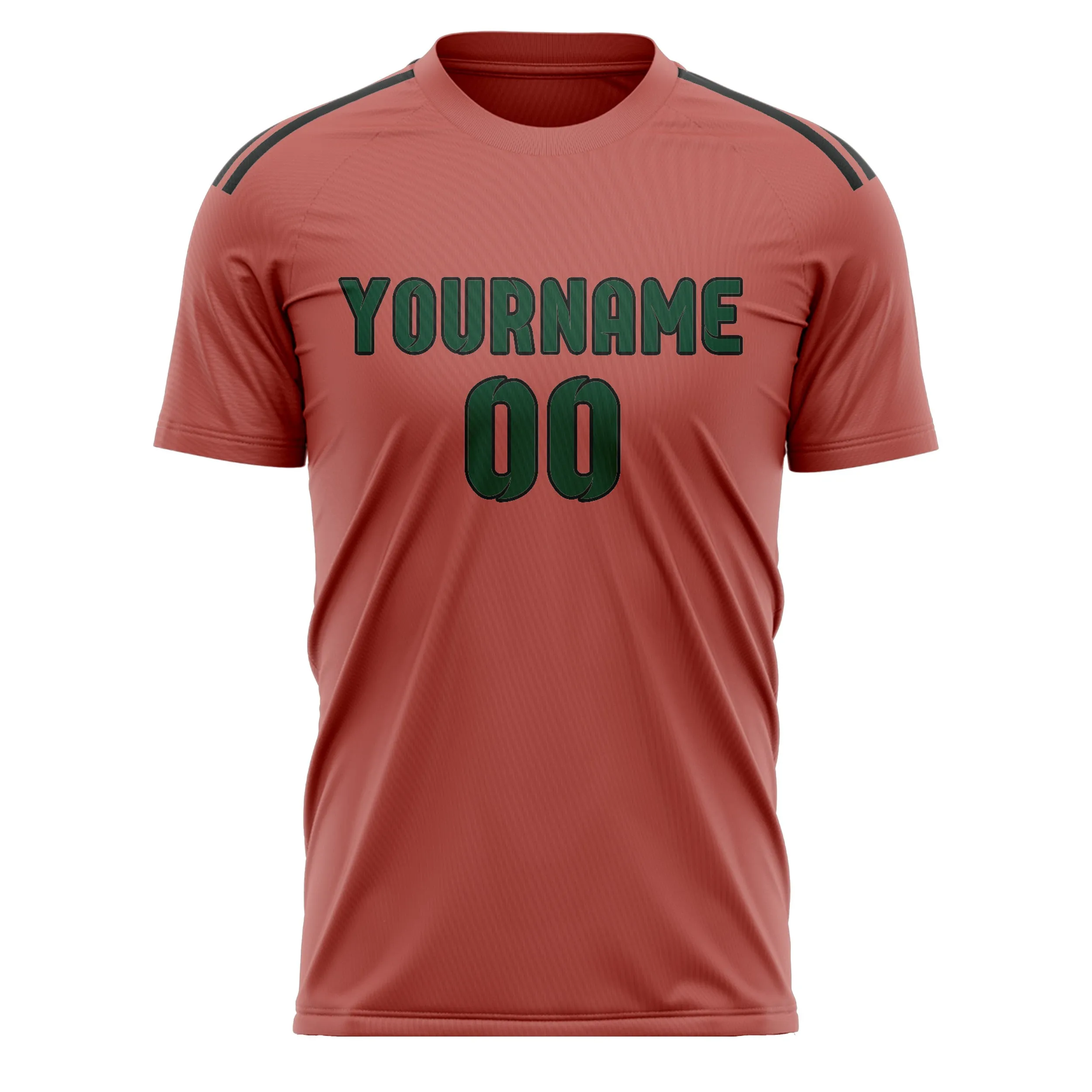 Custom Copper Rose Green Soccer Jersey sold by Tailorly product image thumbnail 2