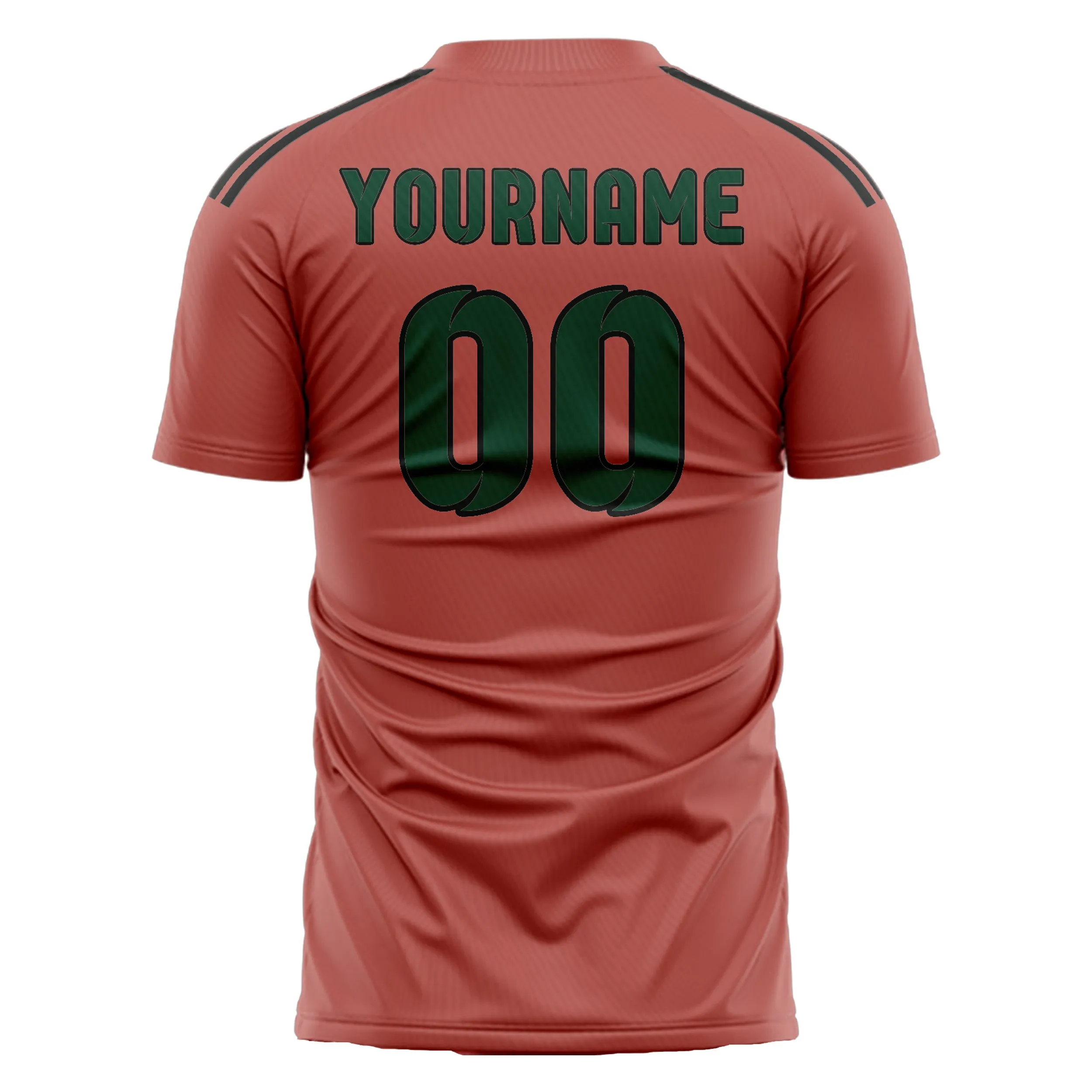 Custom Copper Rose Green Soccer Jersey sold by Tailorly product image thumbnail 3