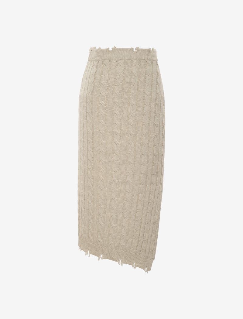 Lonely Hearts Midi Skirt | Moon Mist sold by Rumored product image thumbnail 4