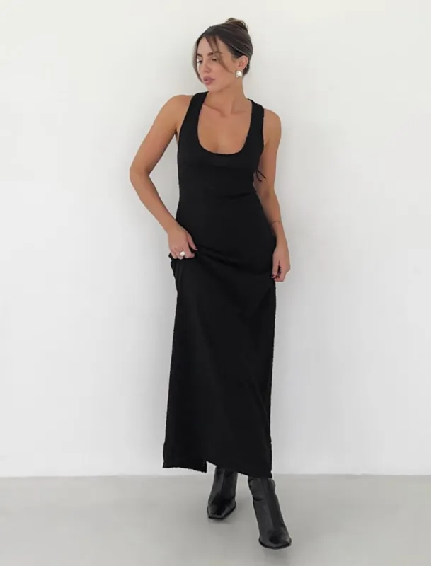 Cloud Nine Maxi Dress | Black sold by Rumored
