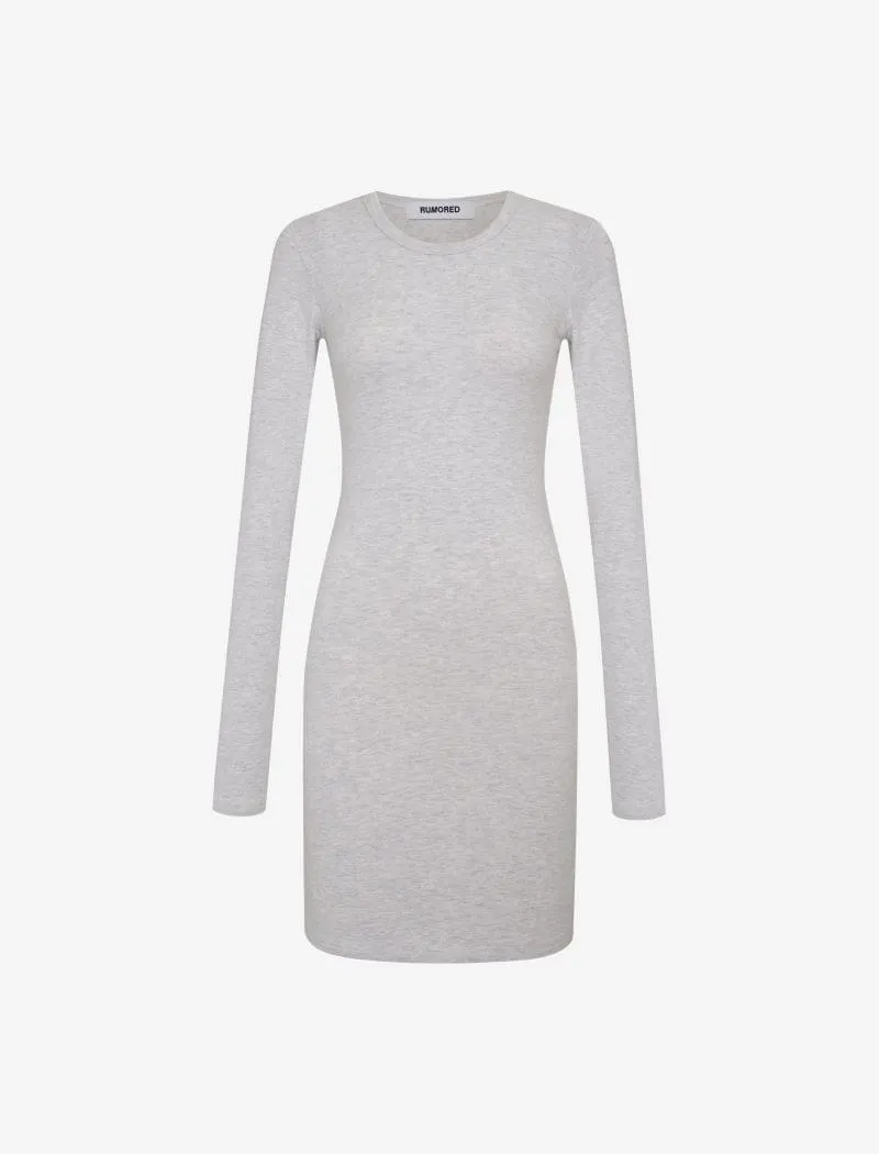 Crewneck Mini Dress | Carrara sold by Rumored product image thumbnail 2