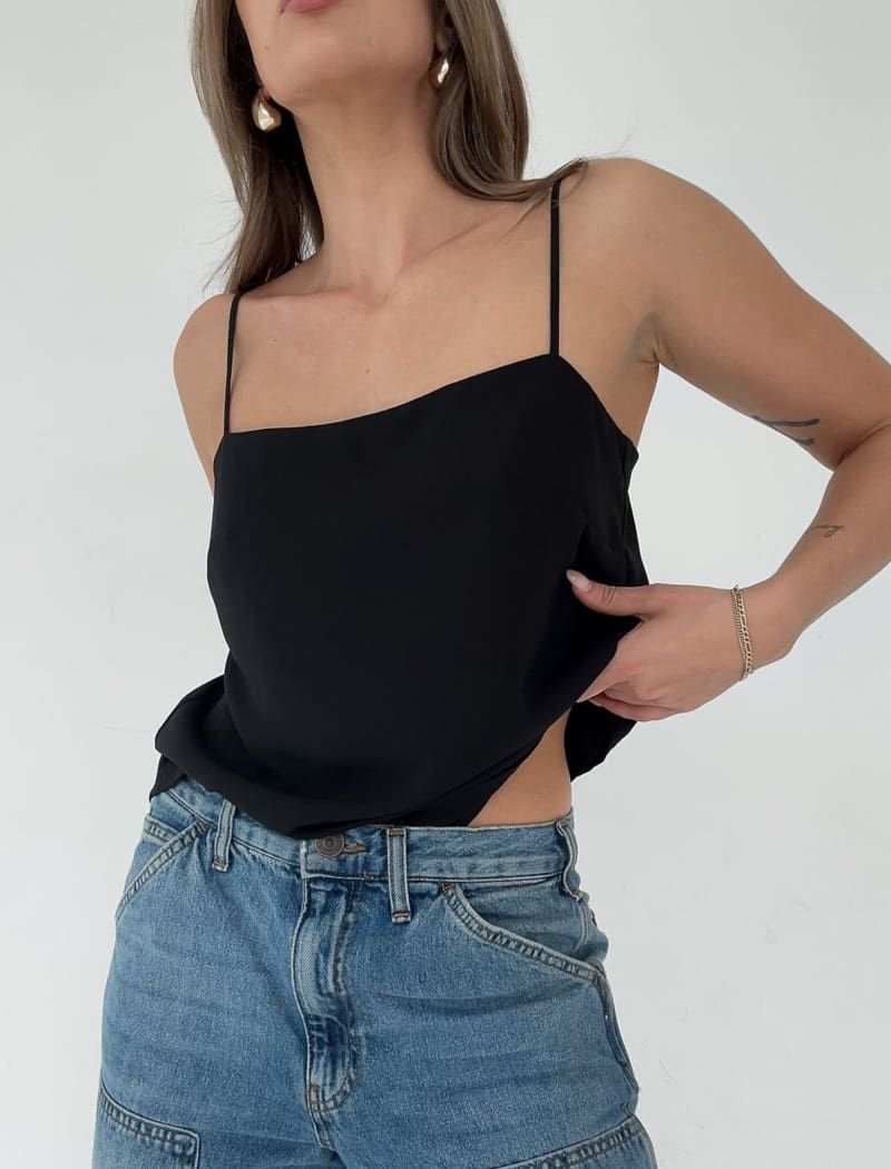 Posh Cami | Black sold by Rumored
