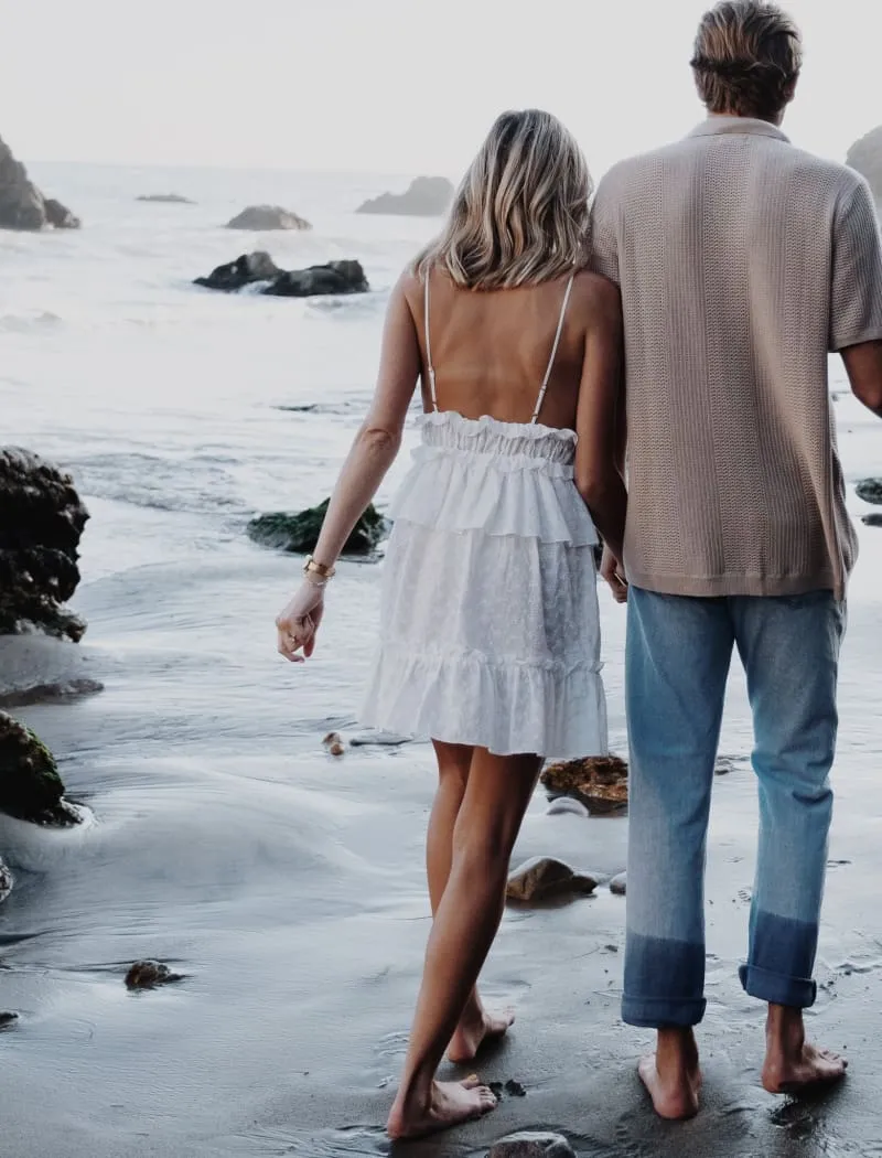 Rosie Mini Dress | White Eyelet sold by Rumored product image thumbnail 4