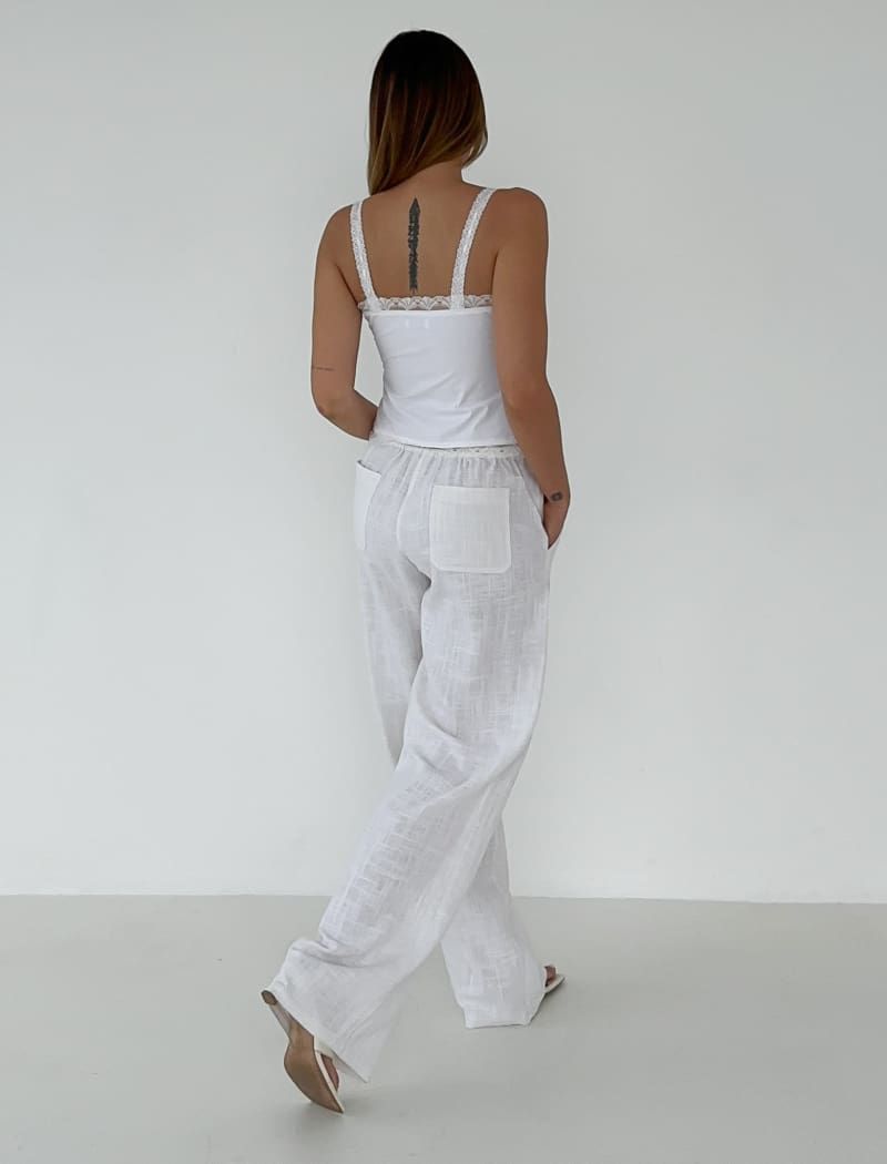 Vintage Love Cami | White sold by Rumored product image thumbnail 5