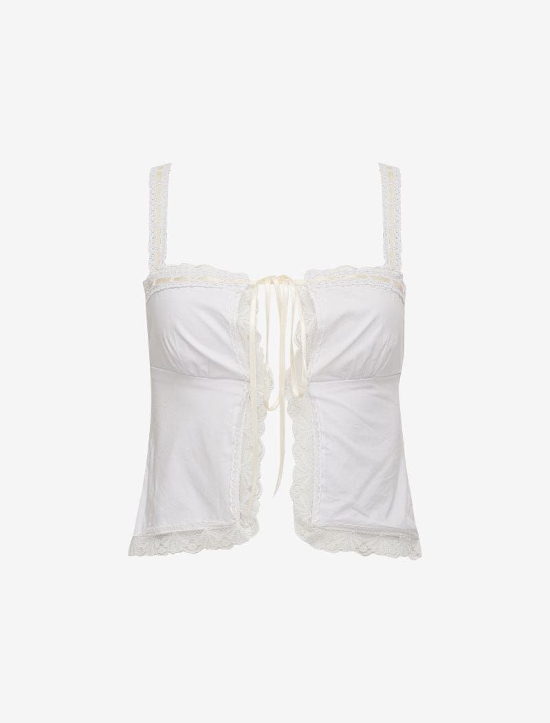 Vintage Love Cami | White sold by Rumored product image thumbnail 2