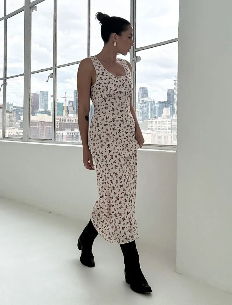 North Country Midi Dress | Americana Floral sold by Rumored product image thumbnail 3