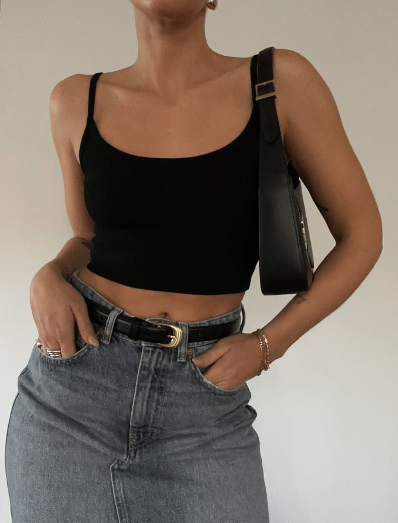 Effortless Tank | Black sold by Rumored