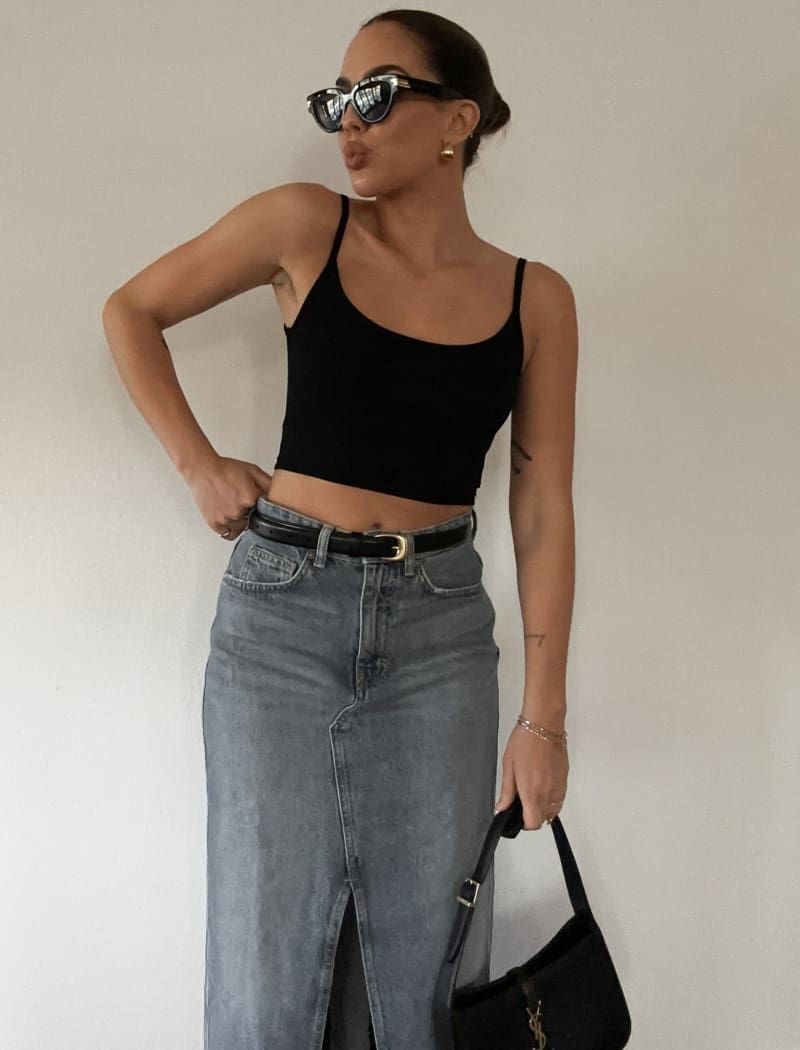 Effortless Tank | Black sold by Rumored product image thumbnail 5