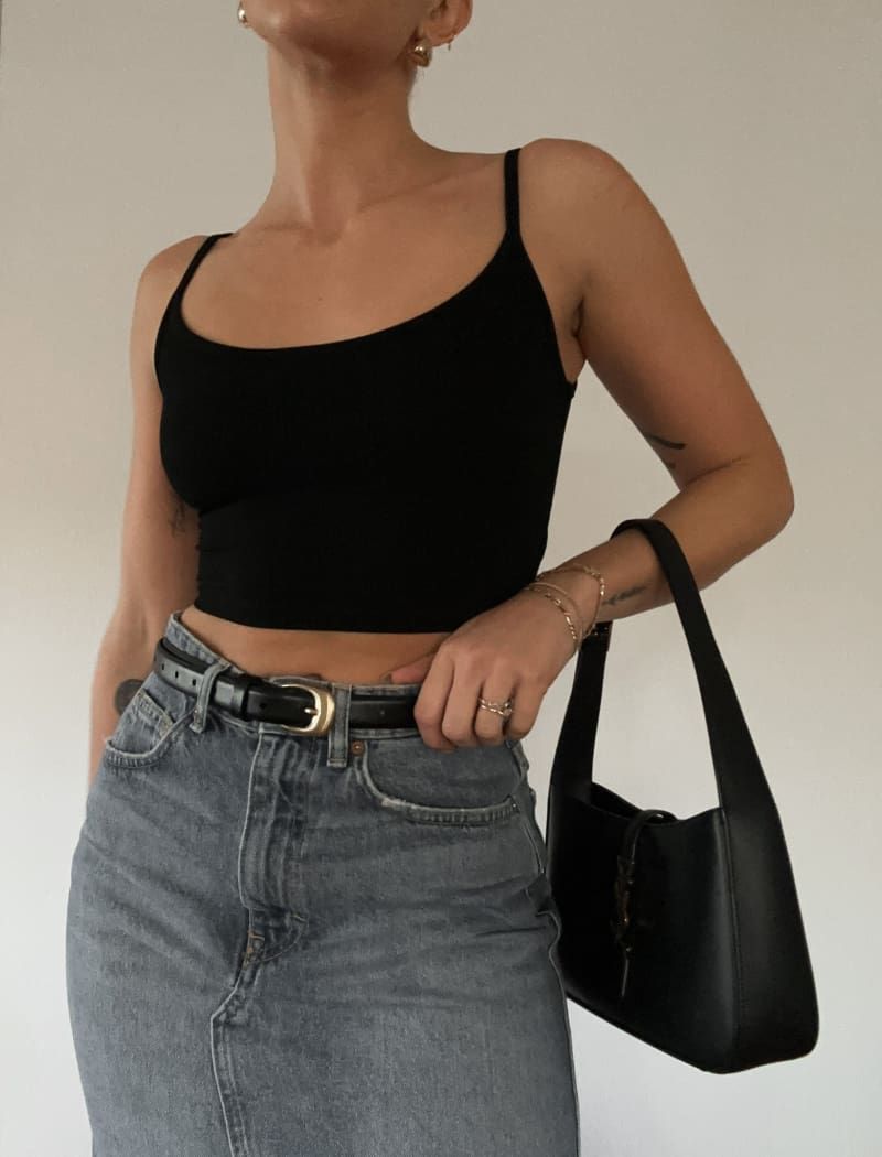 Effortless Tank | Black sold by Rumored product image thumbnail 4