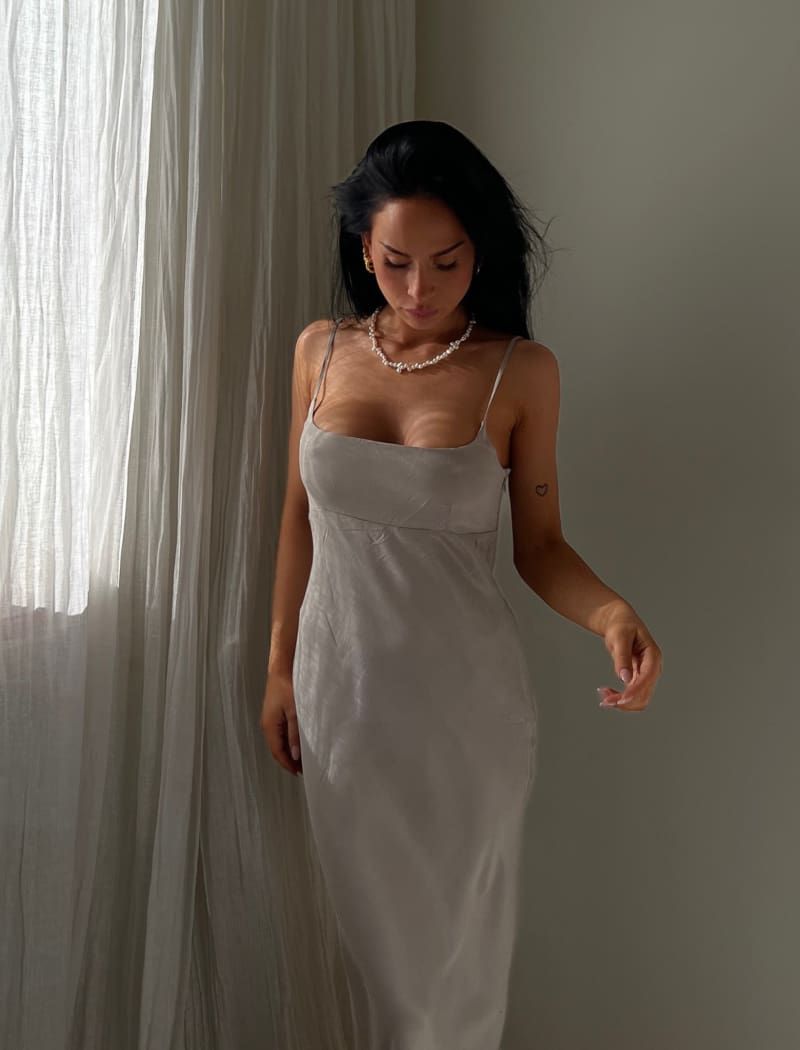 Saratoga Springs Midi Dress | London Fog sold by Rumored