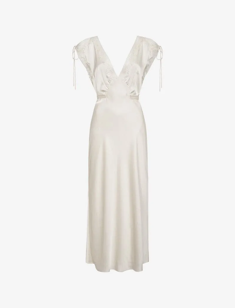 Monarch Midi Dress | Cream sold by Rumored product image thumbnail 2