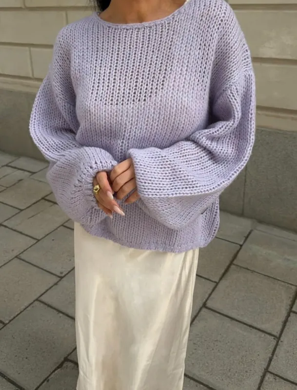 Milkshake Sweater | Orchid sold by Rumored