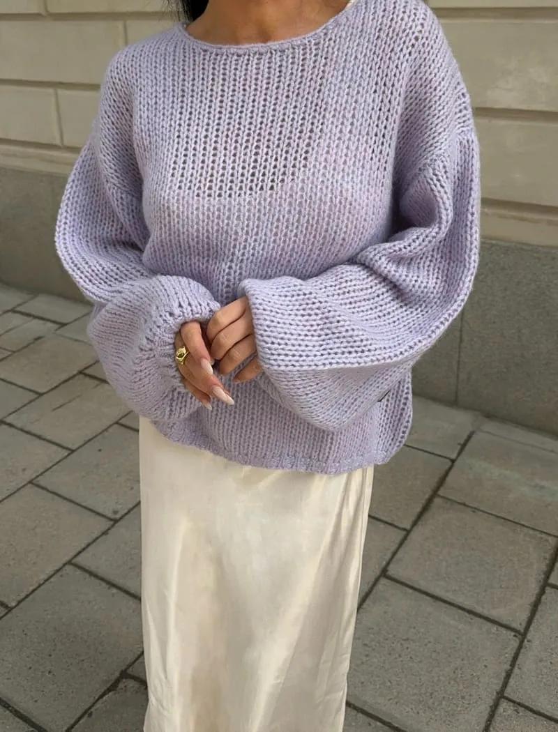 Milkshake Sweater | Orchid sold by Rumored