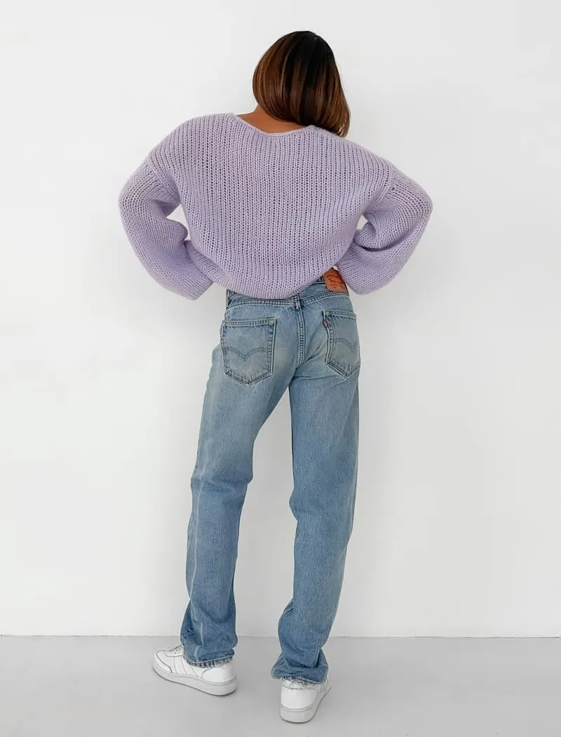 Milkshake Sweater | Orchid sold by Rumored product image thumbnail 5