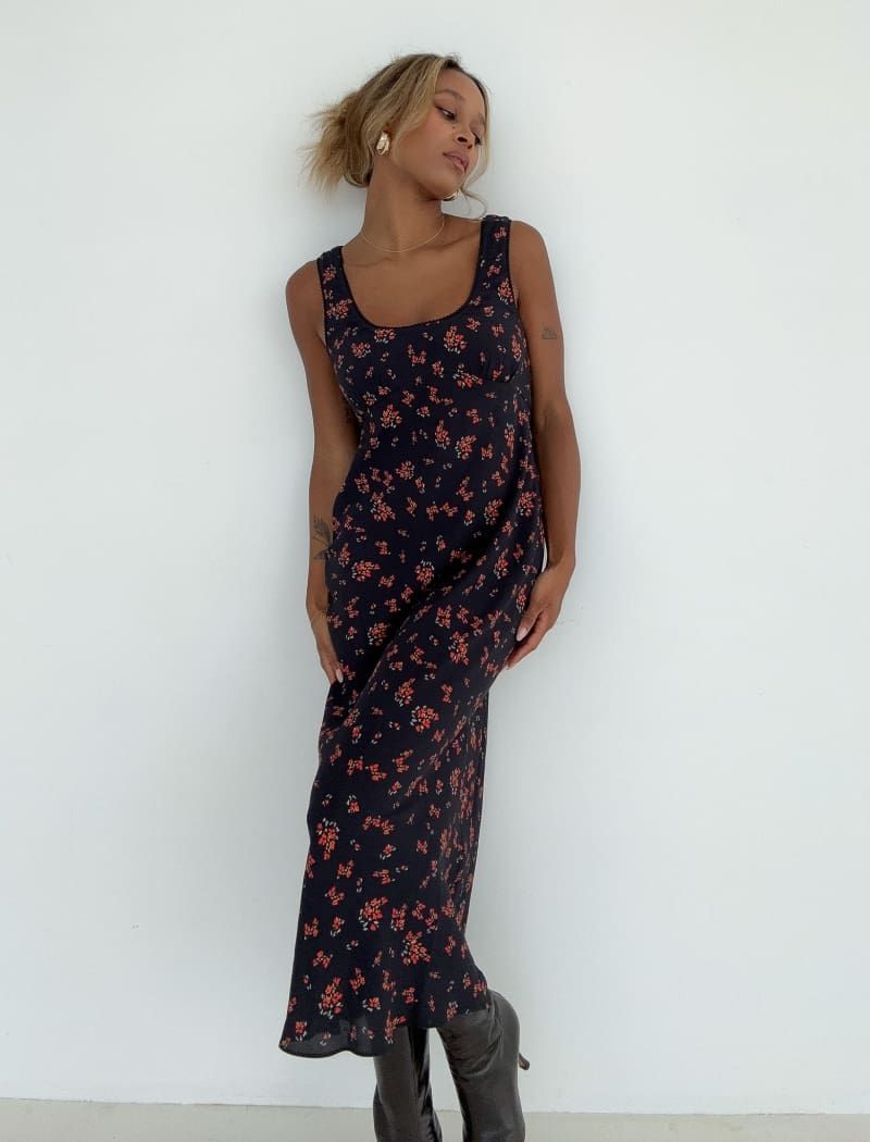 North Country Midi Dress | Spanish Poppy sold by Rumored product image thumbnail 4