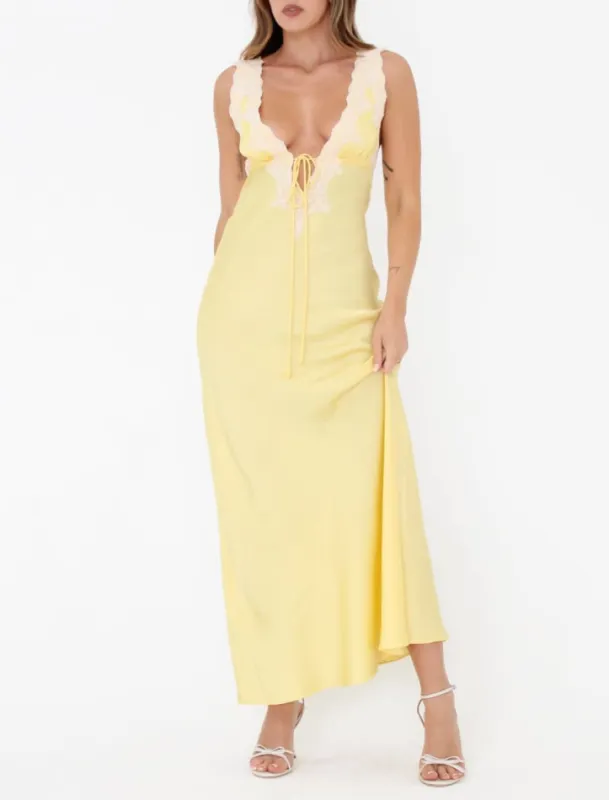 Venice Maxi Dress | Banana sold by Rumored