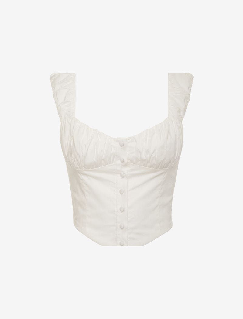 Chianti Top | White sold by Rumored product image thumbnail 2