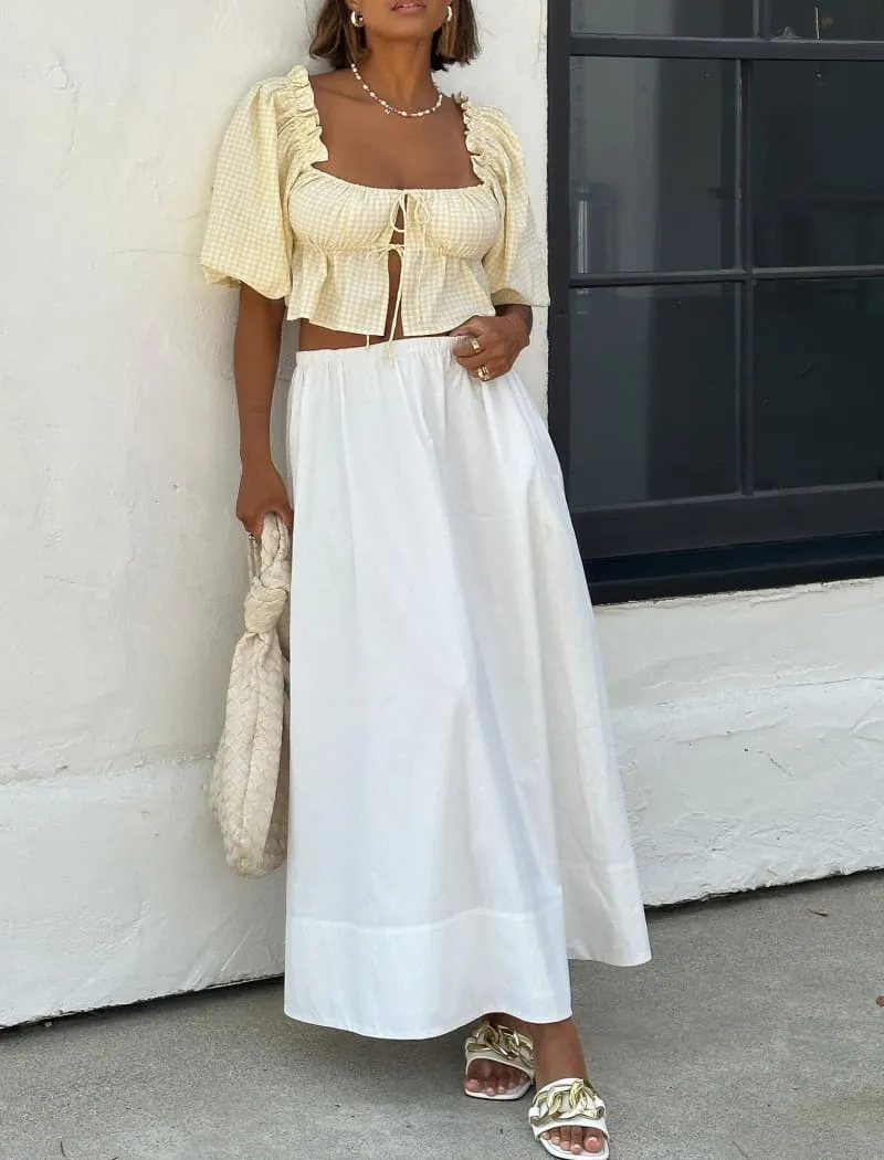 Parton Top | Buttermilk Gingham sold by Rumored product image thumbnail 3