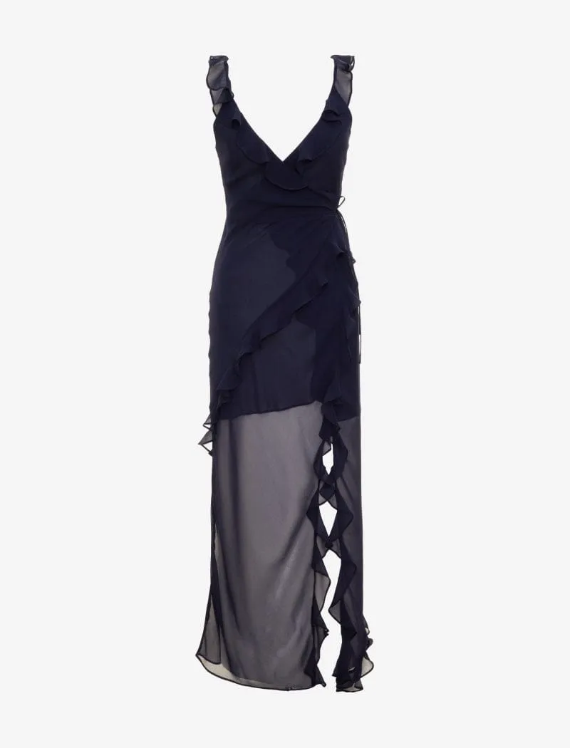 Just like Heaven Maxi Dress | Navy sold by Rumored product image thumbnail 2