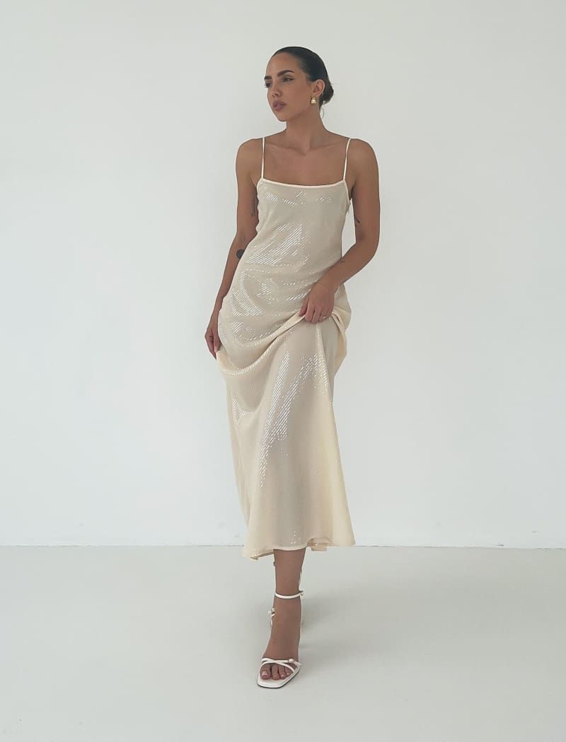 Vintage Slip Maxi Dress | Stardust sold by Rumored product image thumbnail 3