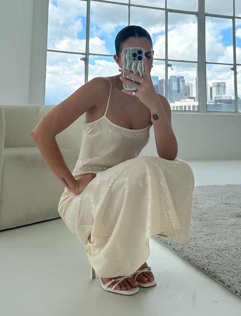 Vintage Slip Maxi Dress | Stardust sold by Rumored product image thumbnail 4