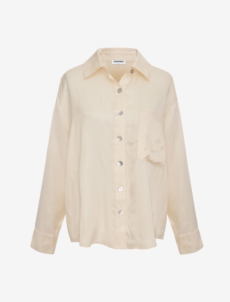 Riverside Button Up | Cream sold by Rumored product image thumbnail 2