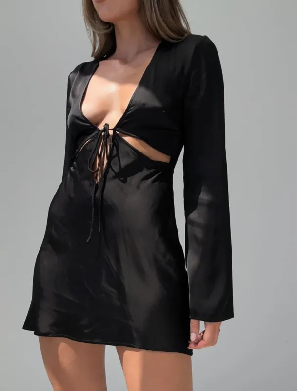 High Hopes Mini Dress | Black sold by Rumored