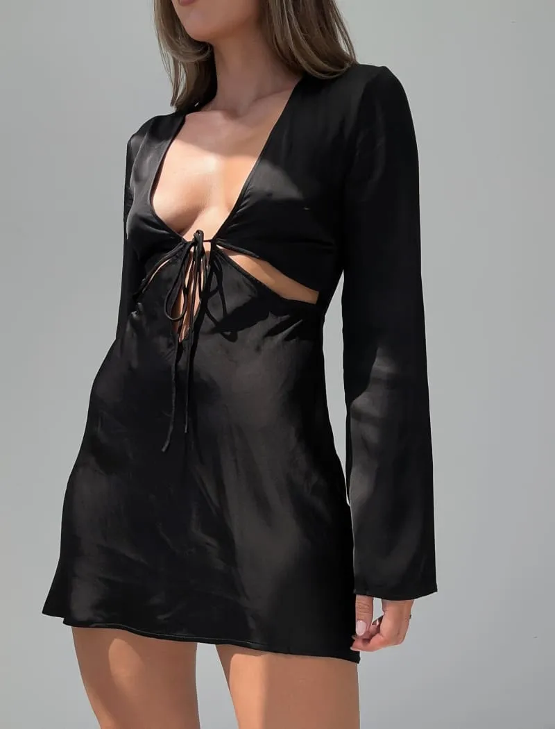 High Hopes Mini Dress | Black sold by Rumored