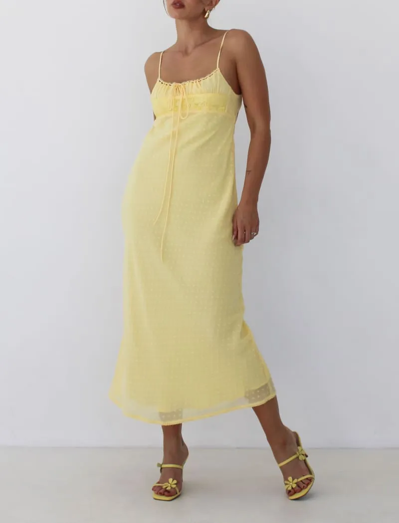 Midsummer Midi Dress | Banana sold by Rumored product image thumbnail 5