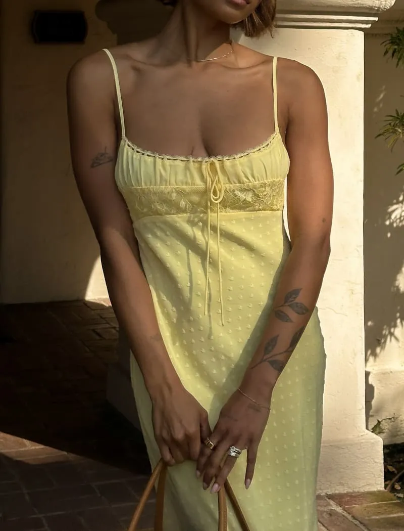 Midsummer Midi Dress | Banana sold by Rumored product image thumbnail 3