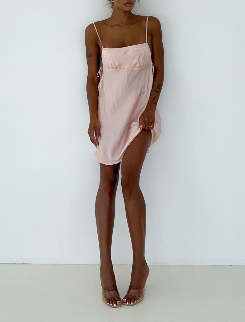 Meadow Mini Dress | Baby Pink sold by Rumored product image thumbnail 5